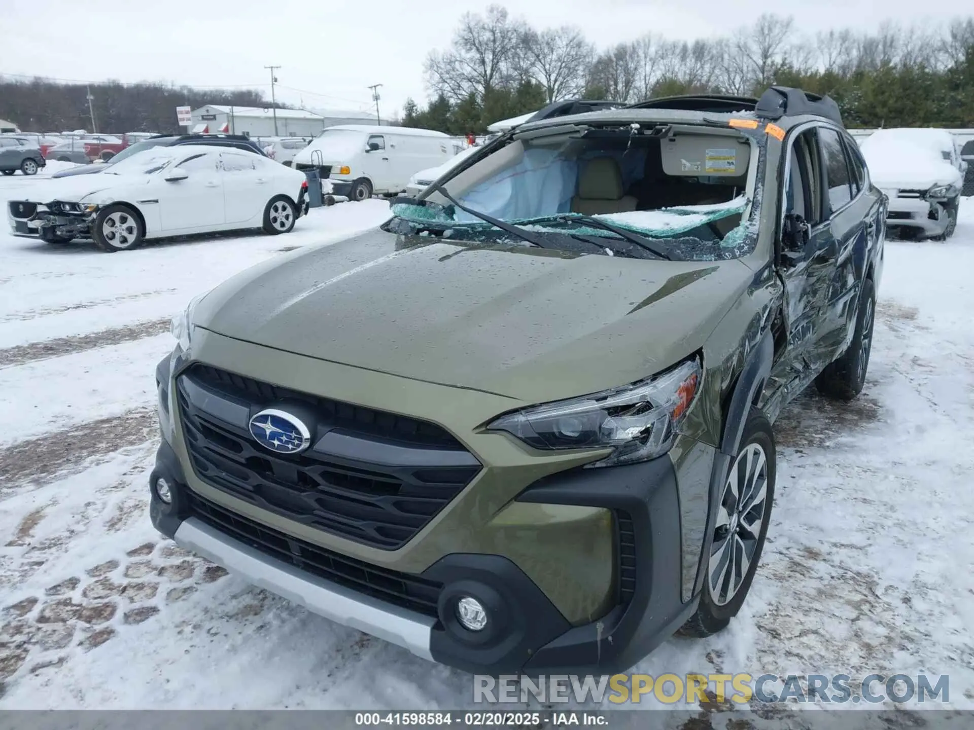 2 Photograph of a damaged car 4S4BTANC3R3146408 SUBARU OUTBACK 2024