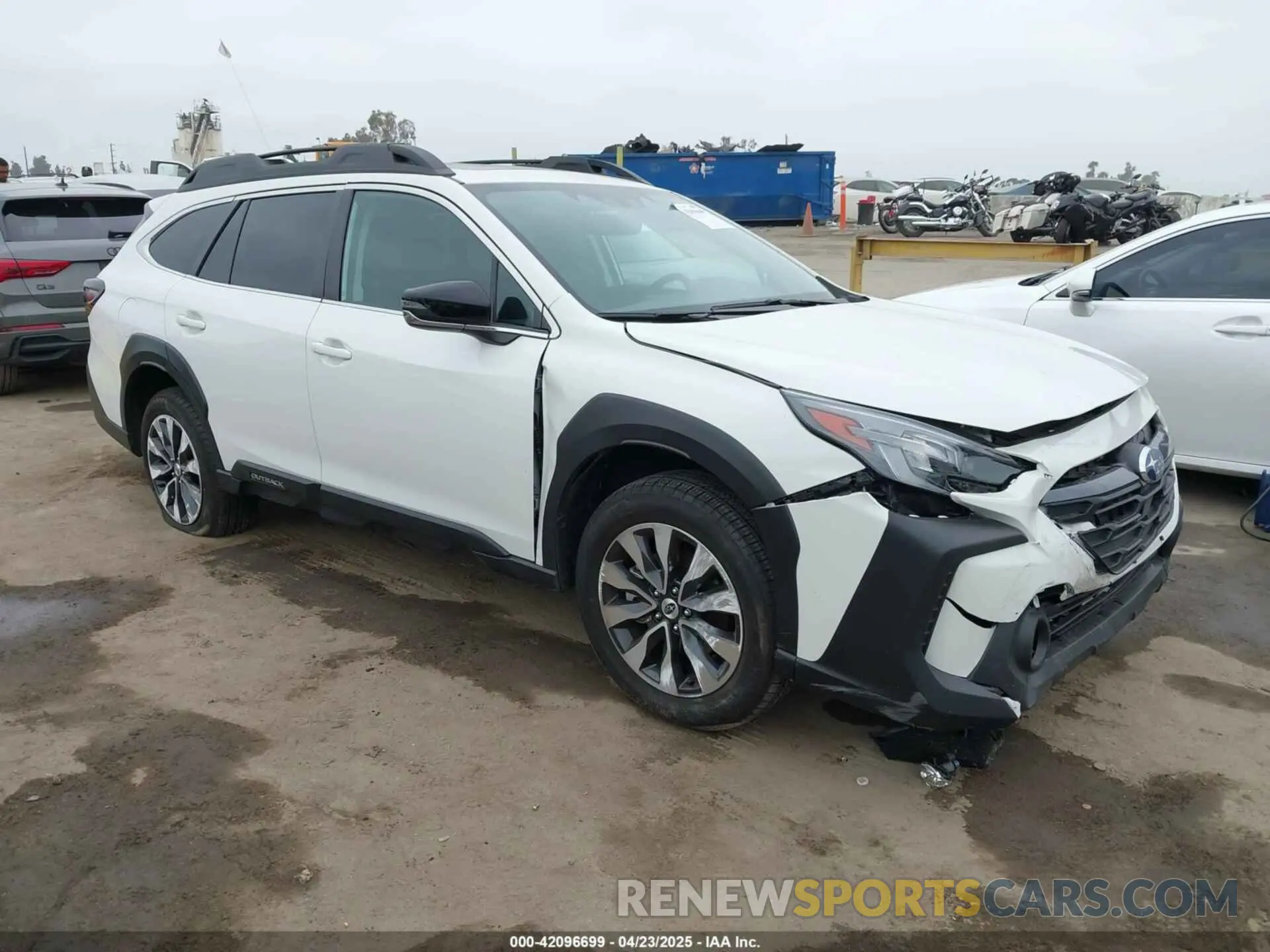 1 Photograph of a damaged car 4S4BTANC3R3183376 SUBARU OUTBACK 2024