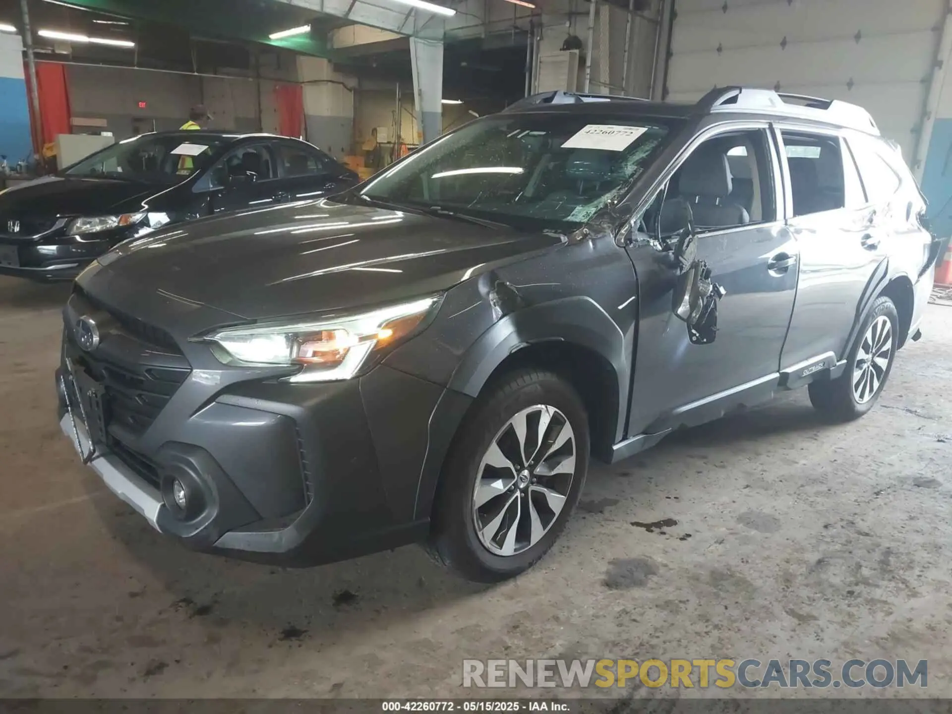 2 Photograph of a damaged car 4S4BTANC3R3197620 SUBARU OUTBACK 2024