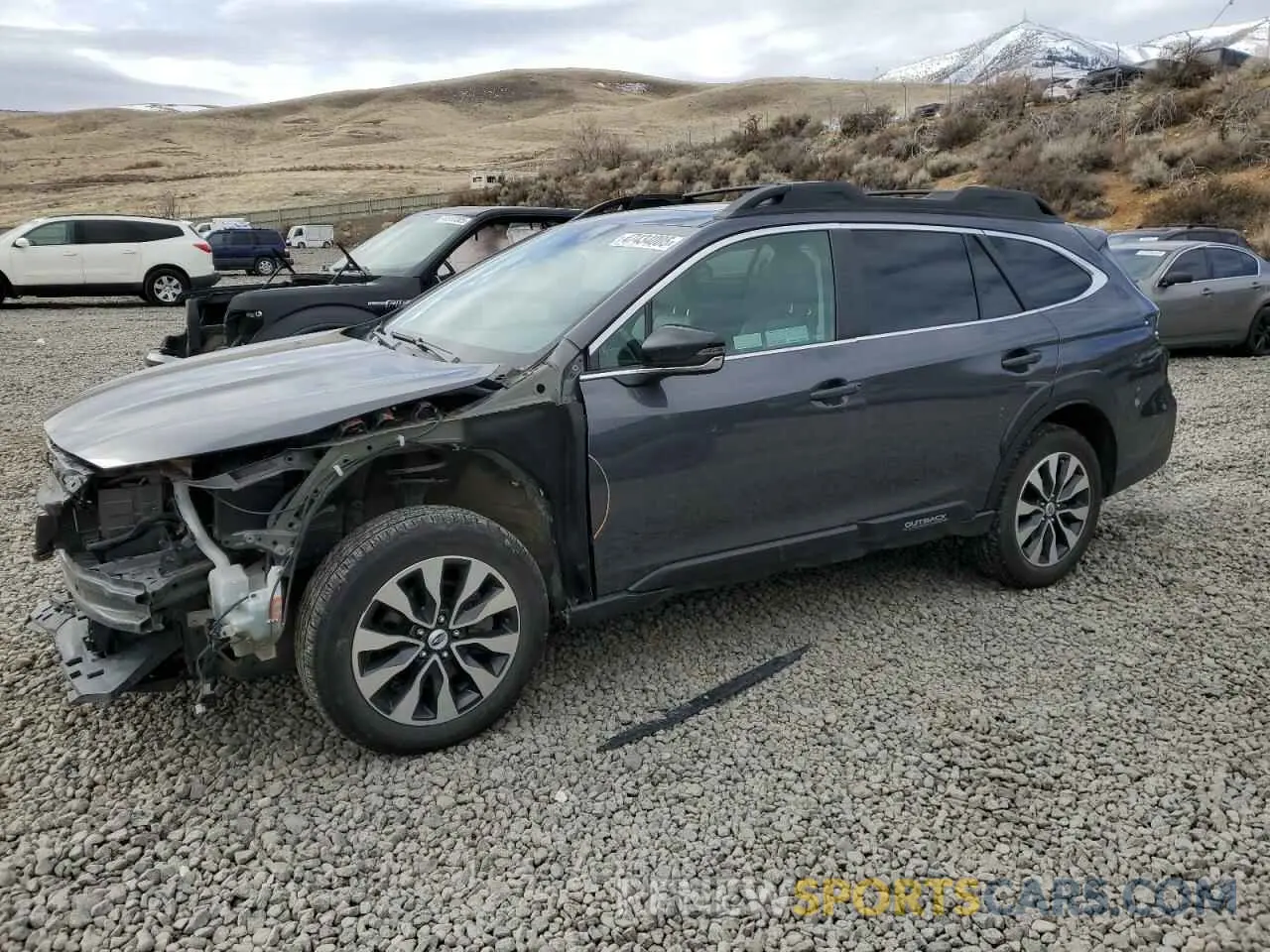 1 Photograph of a damaged car 4S4BTANC4R3173777 SUBARU OUTBACK 2024