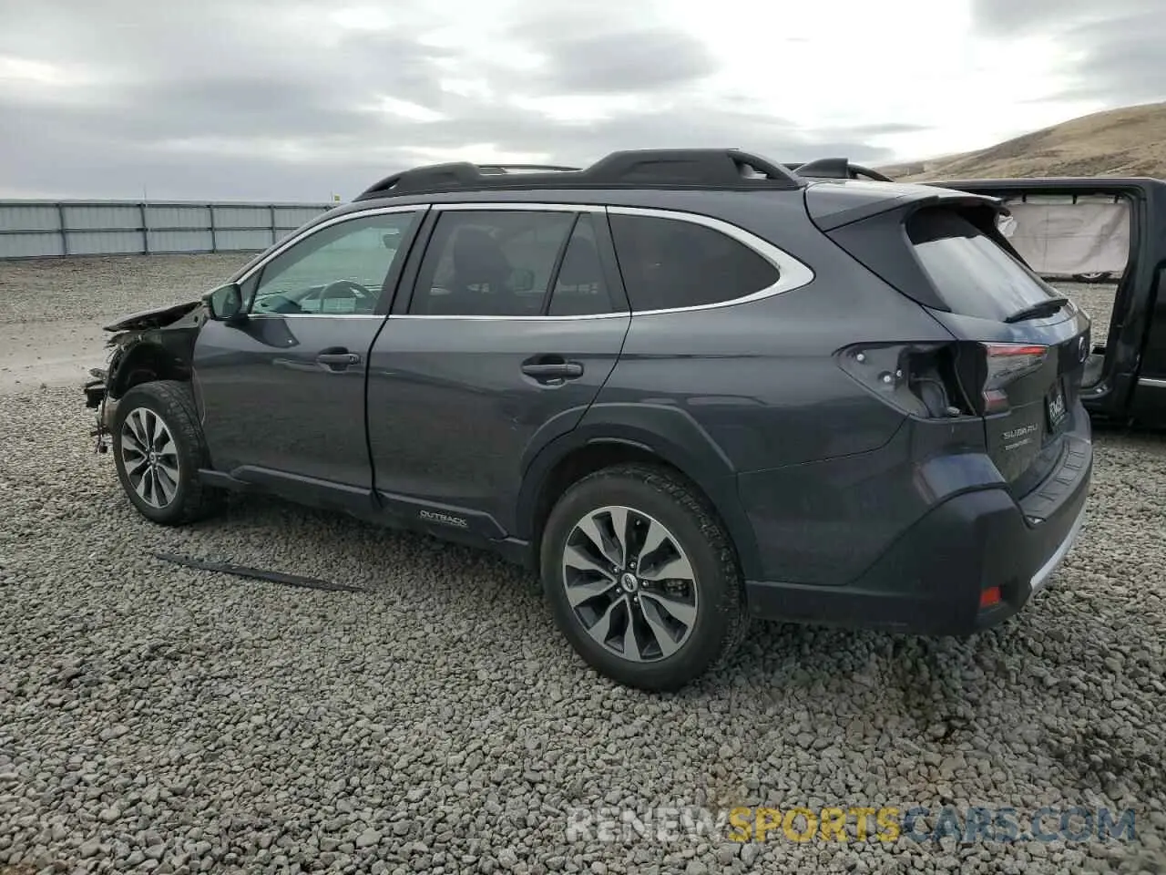 2 Photograph of a damaged car 4S4BTANC4R3173777 SUBARU OUTBACK 2024