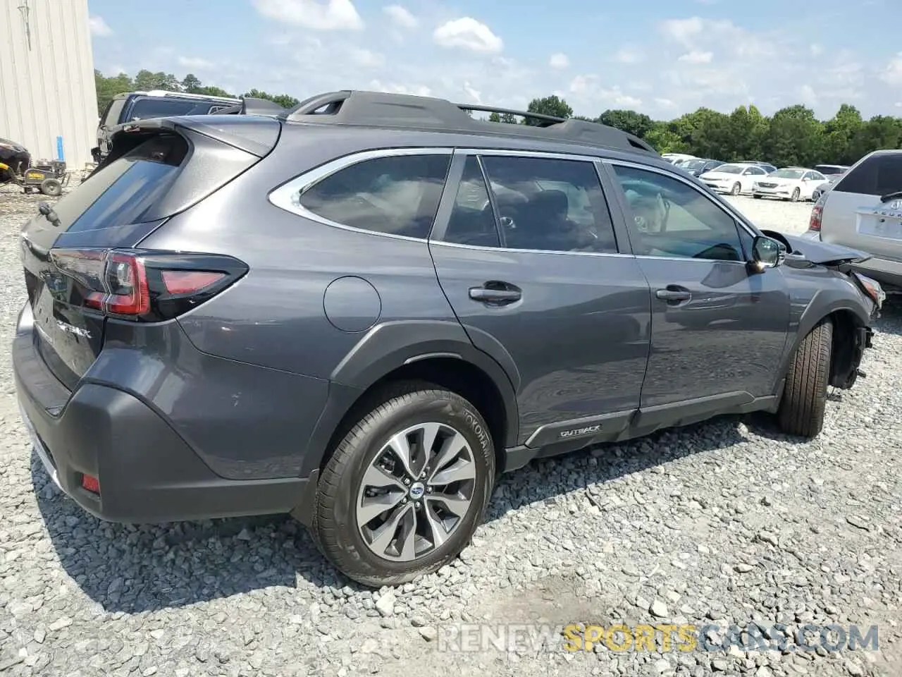 3 Photograph of a damaged car 4S4BTANC4R3194581 SUBARU OUTBACK 2024