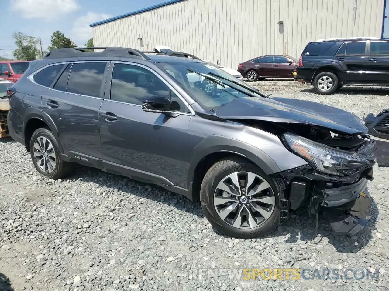 4 Photograph of a damaged car 4S4BTANC4R3194581 SUBARU OUTBACK 2024