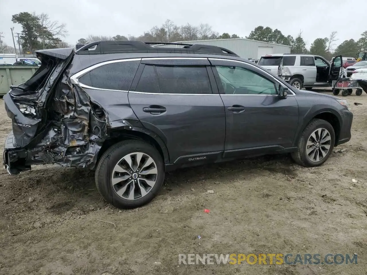 3 Photograph of a damaged car 4S4BTANC4R3273605 SUBARU OUTBACK 2024