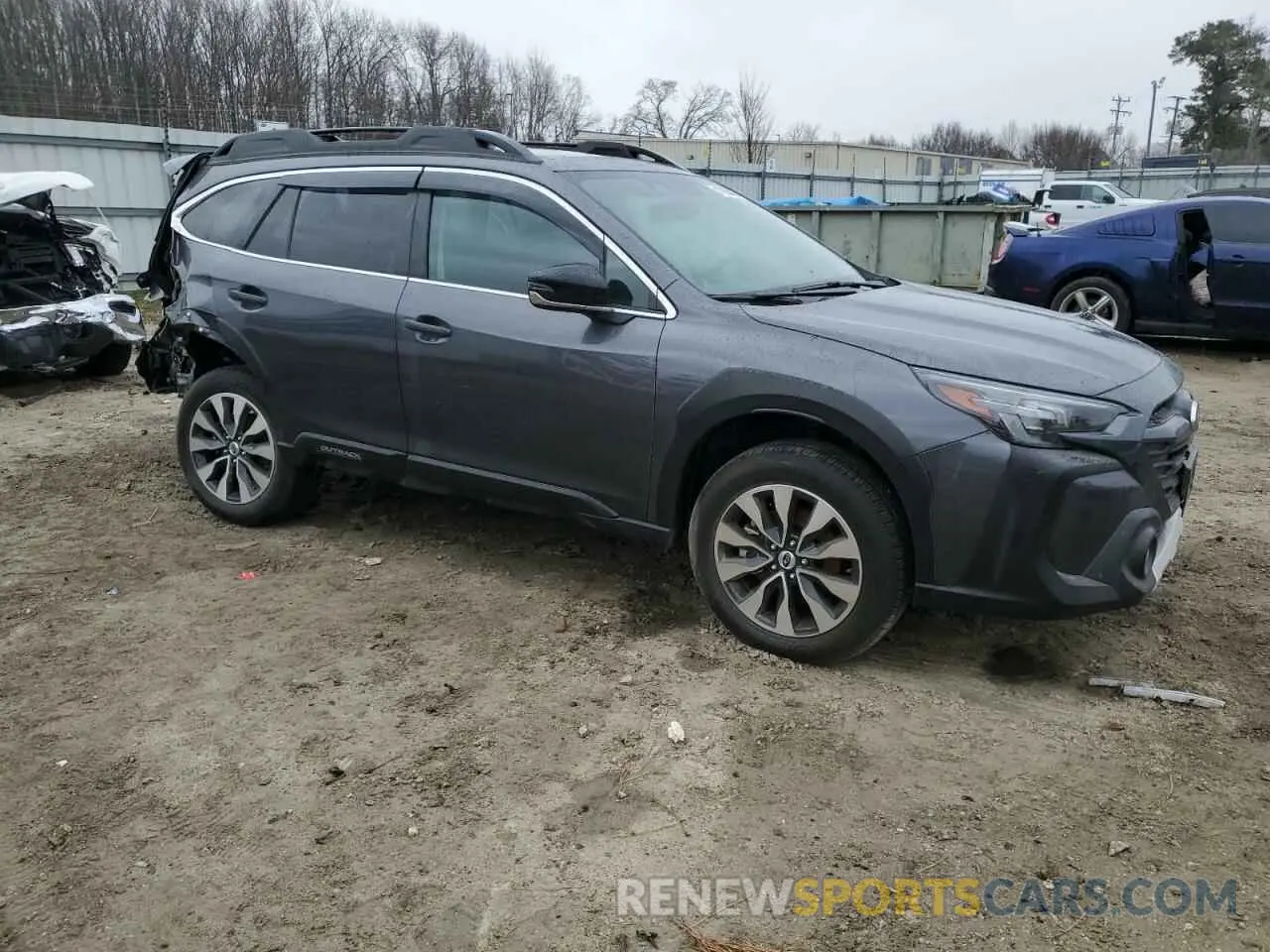 4 Photograph of a damaged car 4S4BTANC4R3273605 SUBARU OUTBACK 2024