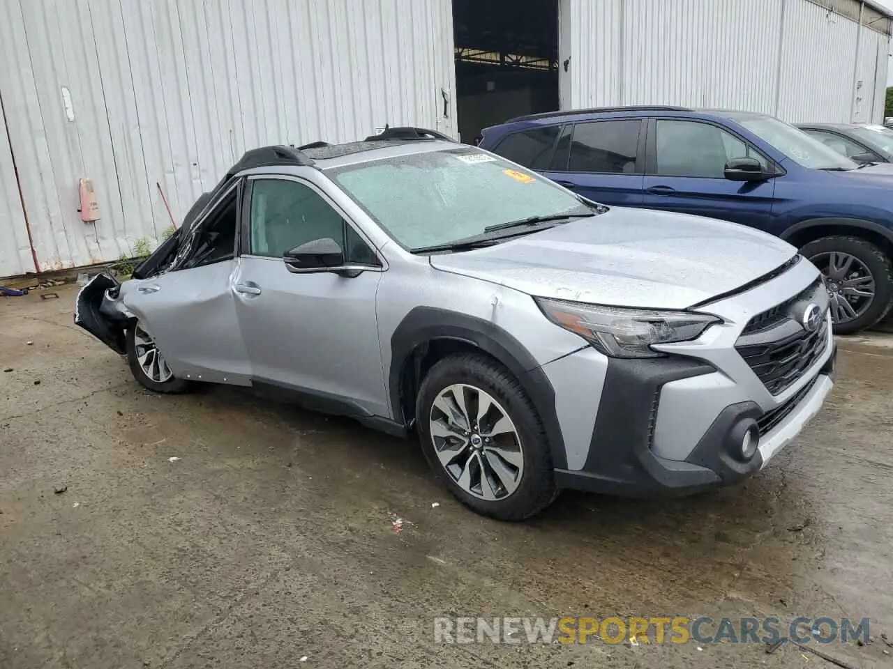 4 Photograph of a damaged car 4S4BTANC5R3132977 SUBARU OUTBACK 2024