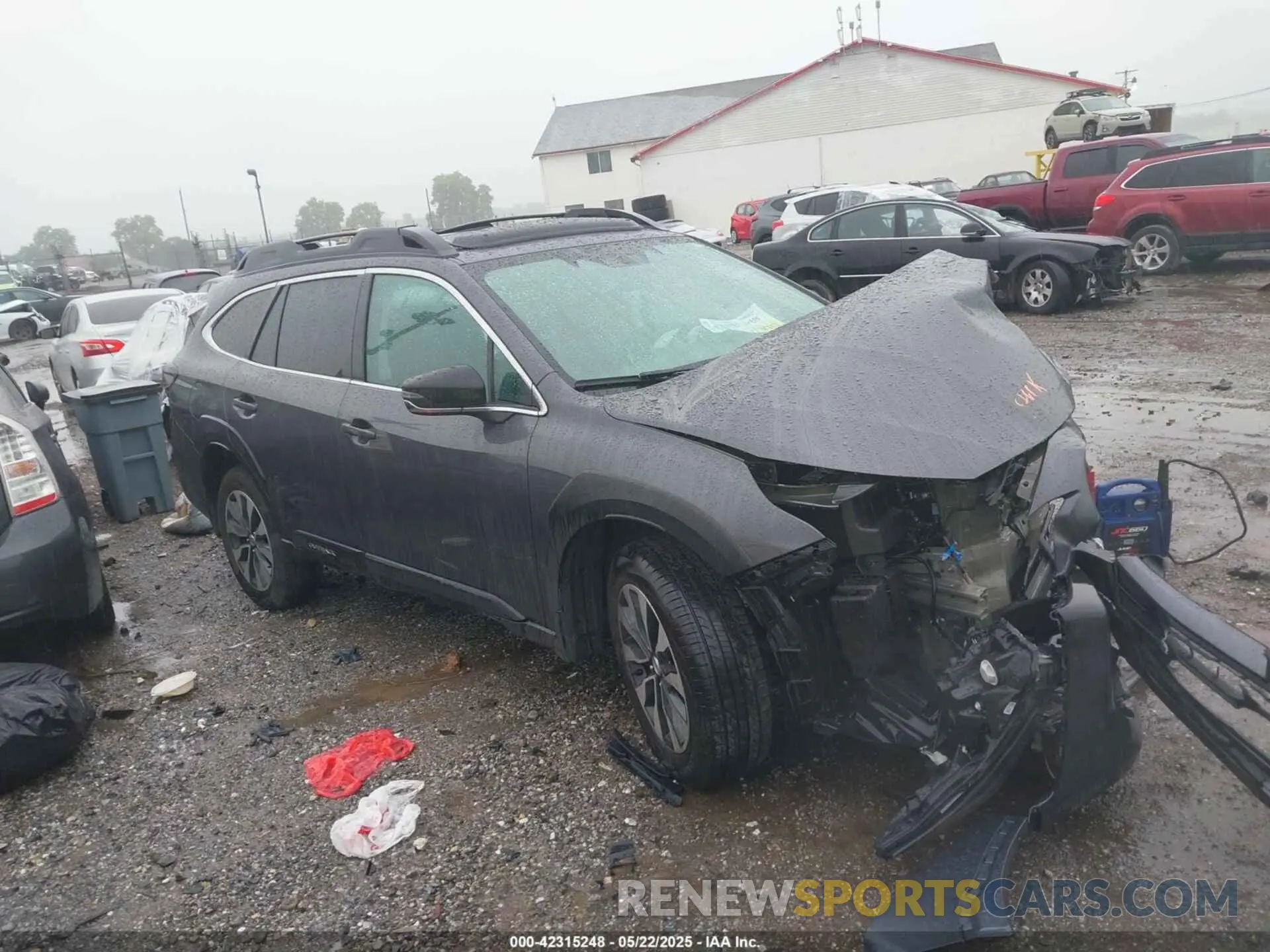 1 Photograph of a damaged car 4S4BTANC5R3142618 SUBARU OUTBACK 2024