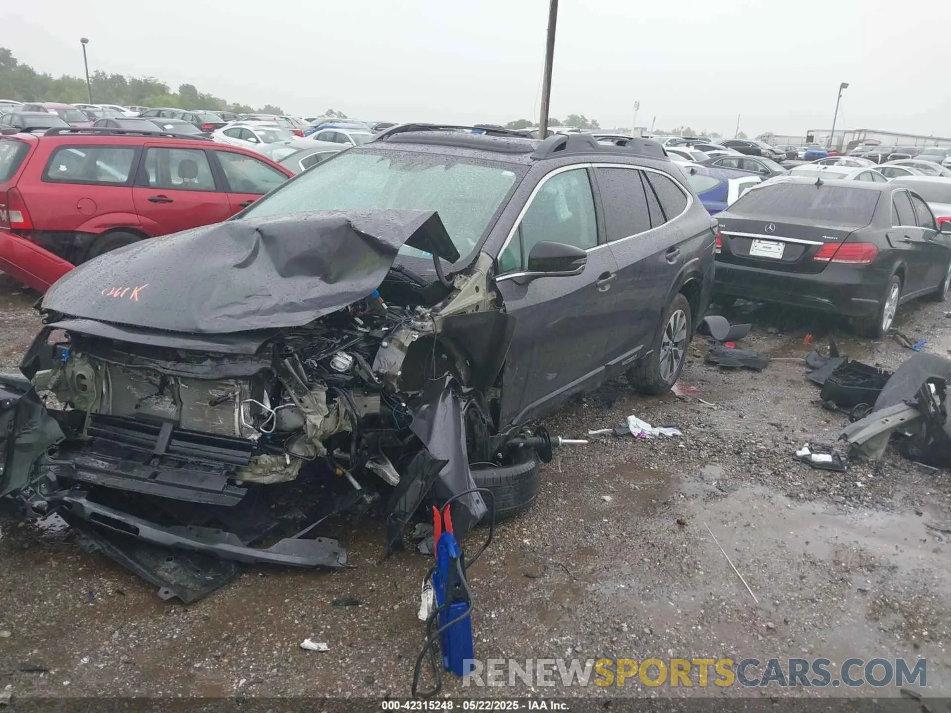 2 Photograph of a damaged car 4S4BTANC5R3142618 SUBARU OUTBACK 2024
