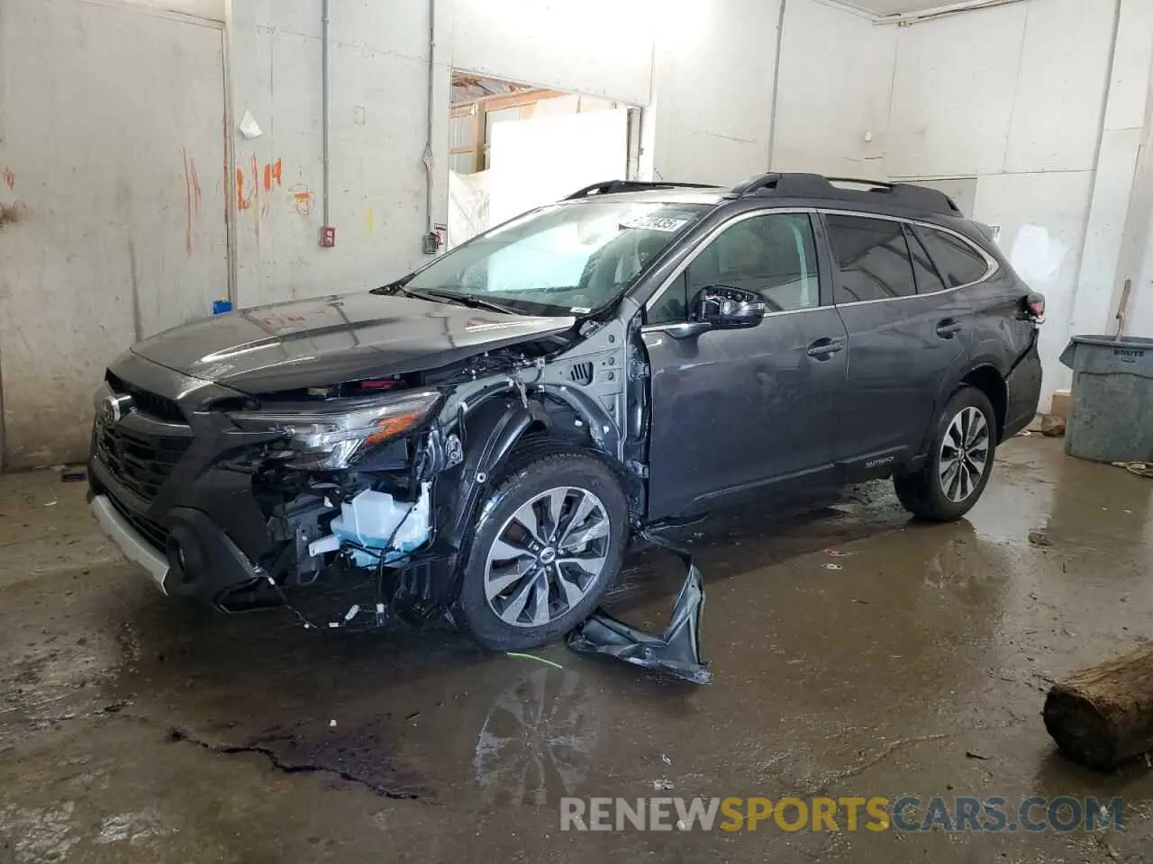 1 Photograph of a damaged car 4S4BTANC5R3175876 SUBARU OUTBACK 2024