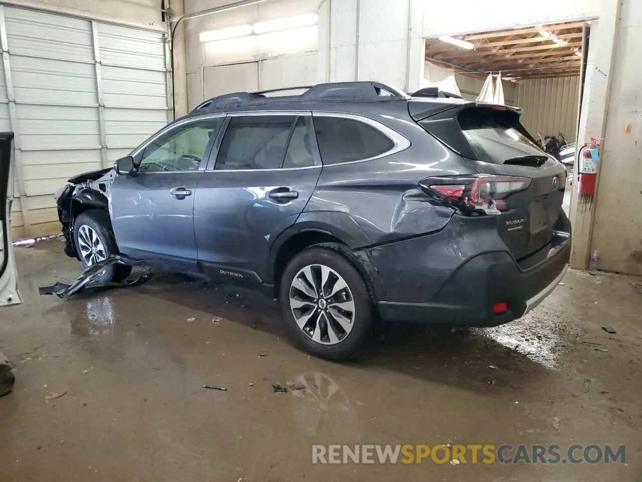 2 Photograph of a damaged car 4S4BTANC5R3175876 SUBARU OUTBACK 2024