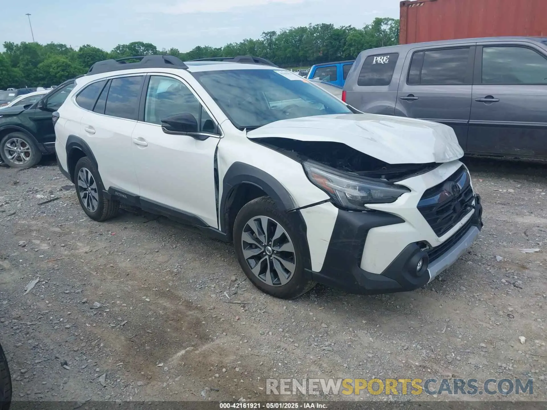 1 Photograph of a damaged car 4S4BTANC6R3194470 SUBARU OUTBACK 2024