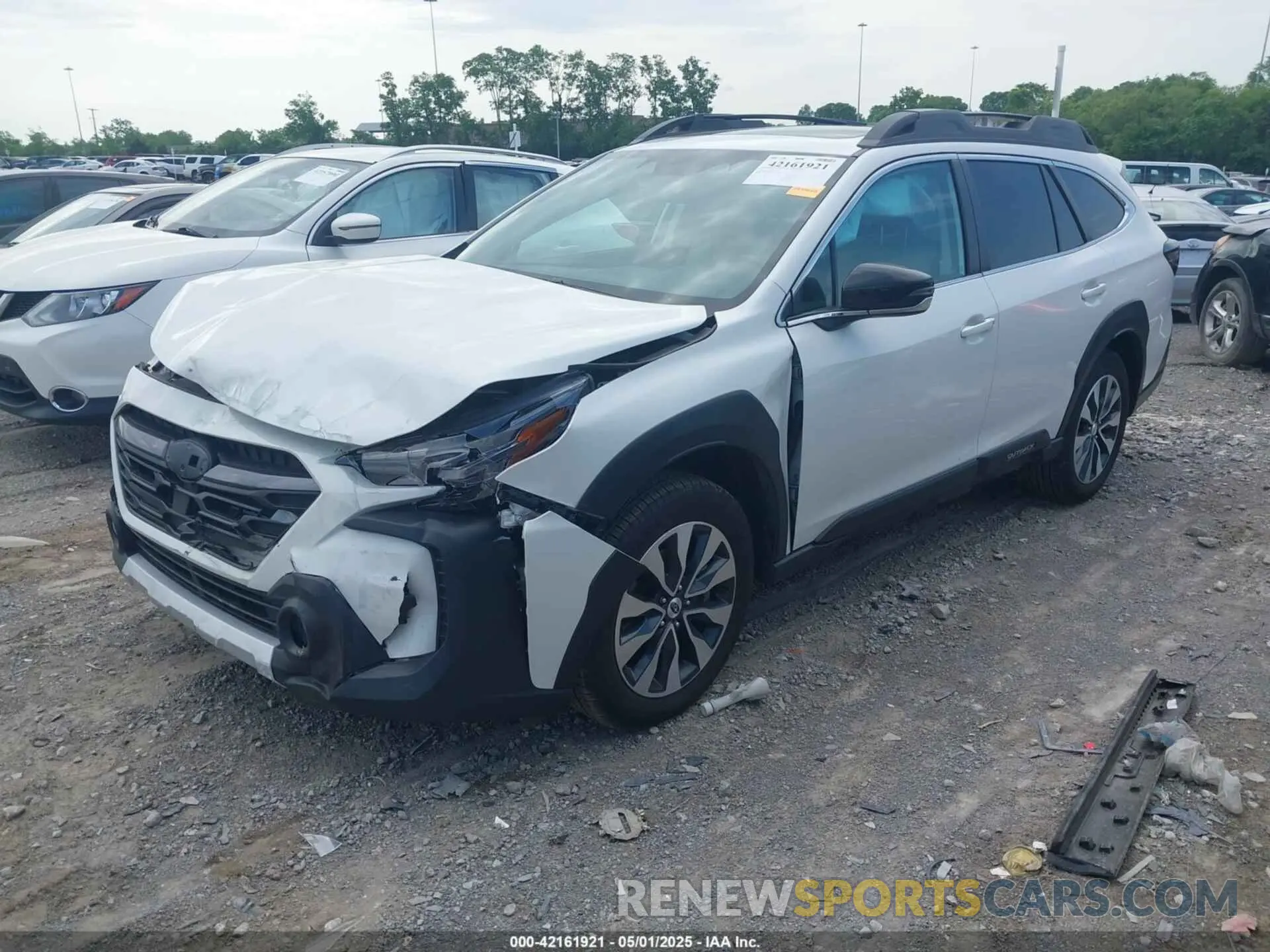 2 Photograph of a damaged car 4S4BTANC6R3194470 SUBARU OUTBACK 2024