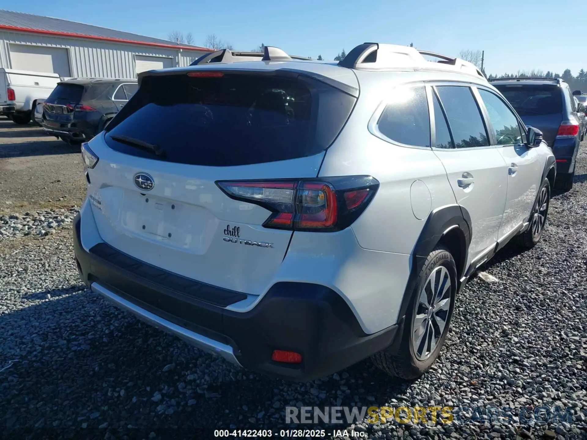 4 Photograph of a damaged car 4S4BTANC7R3252036 SUBARU OUTBACK 2024
