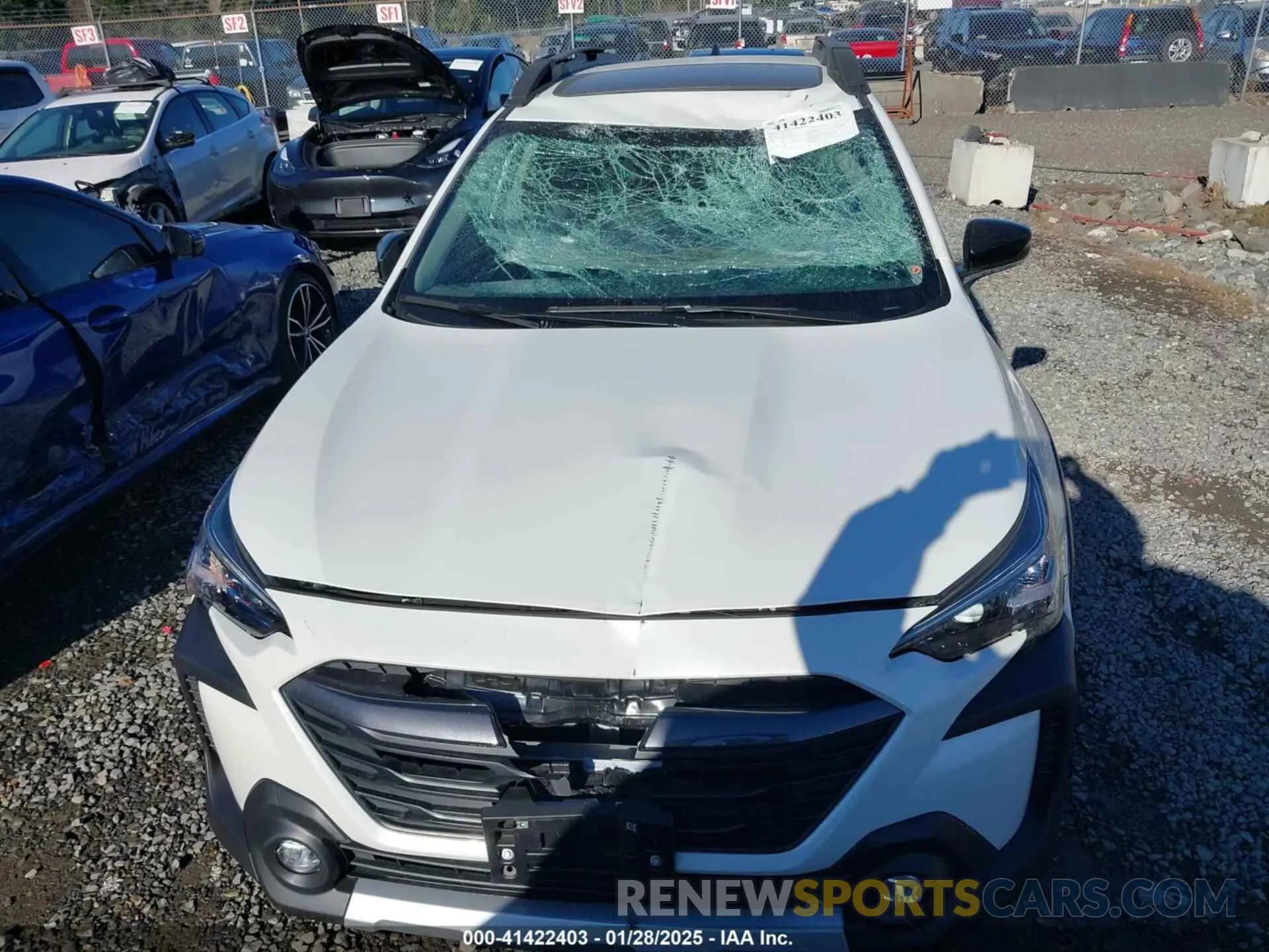 6 Photograph of a damaged car 4S4BTANC7R3252036 SUBARU OUTBACK 2024