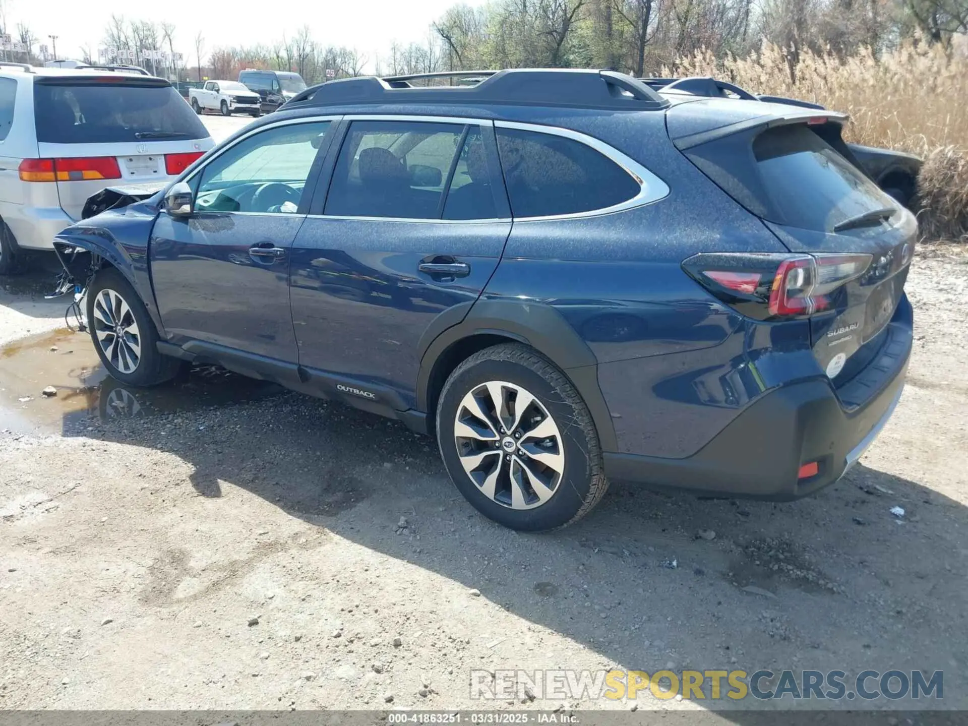 3 Photograph of a damaged car 4S4BTANC7R3301199 SUBARU OUTBACK 2024