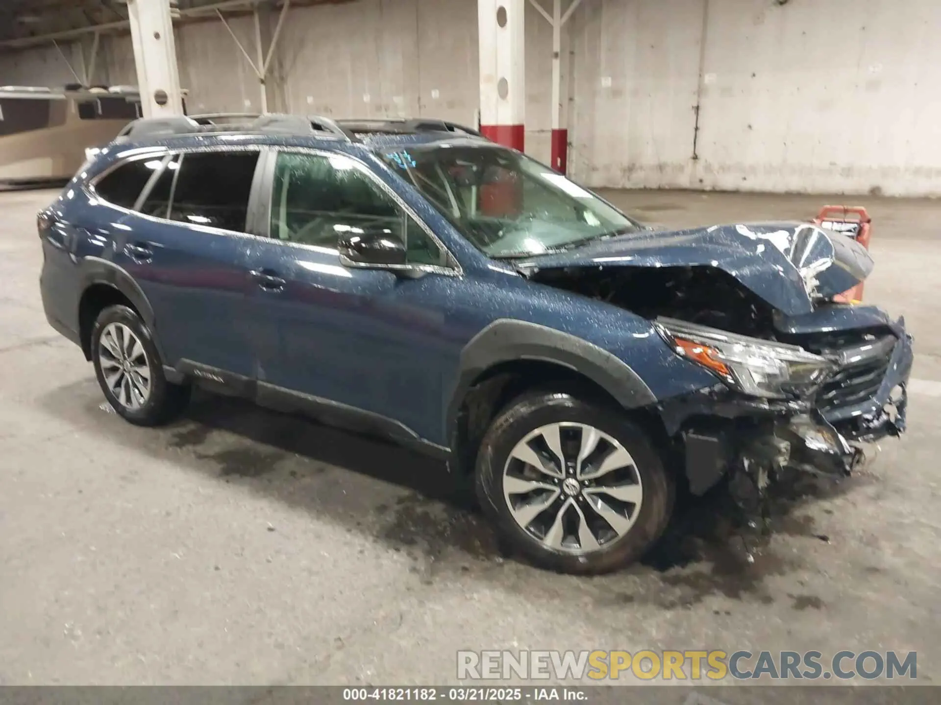 1 Photograph of a damaged car 4S4BTANC8R3156769 SUBARU OUTBACK 2024