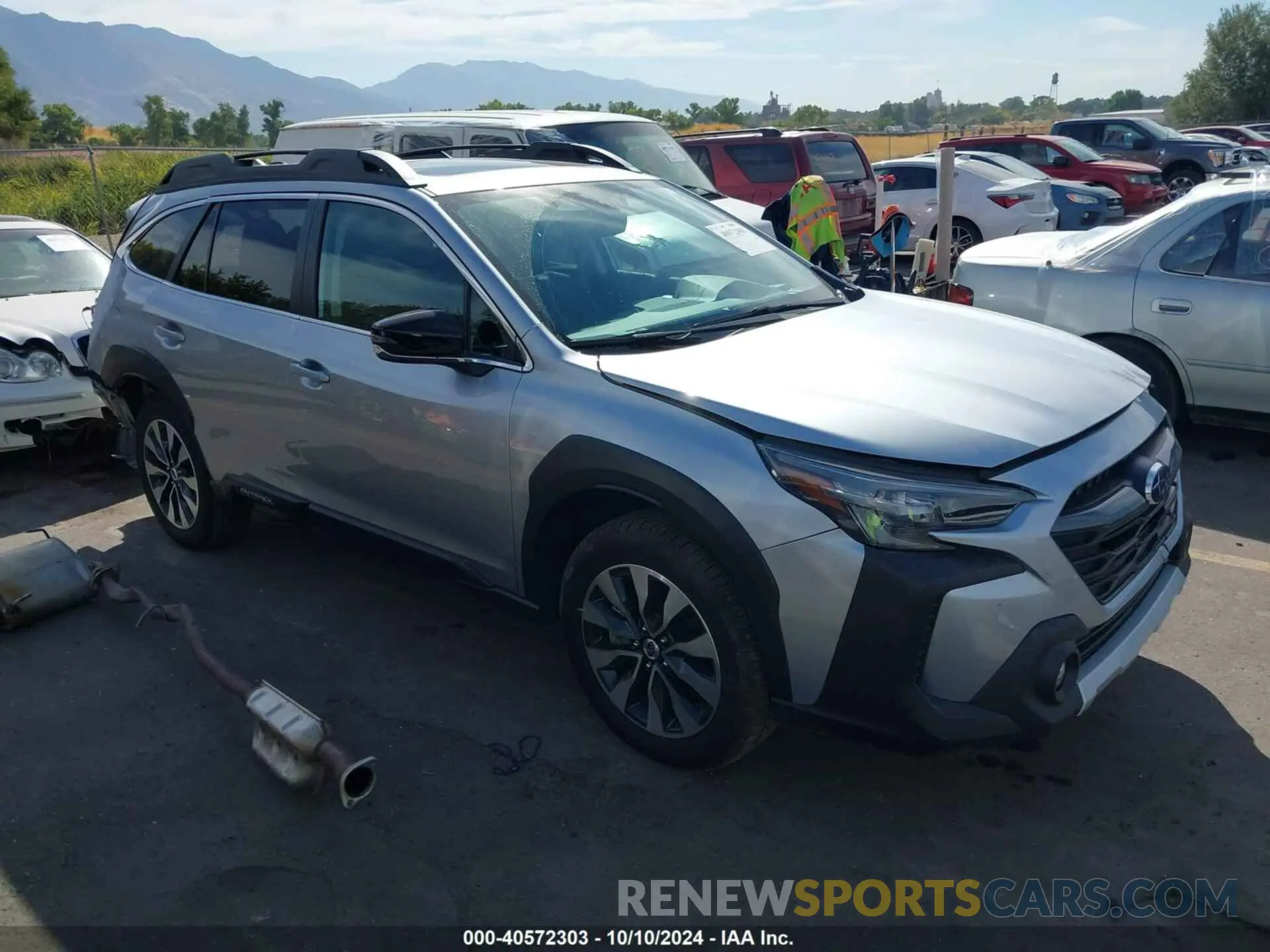 1 Photograph of a damaged car 4S4BTANC8R3168209 SUBARU OUTBACK 2024