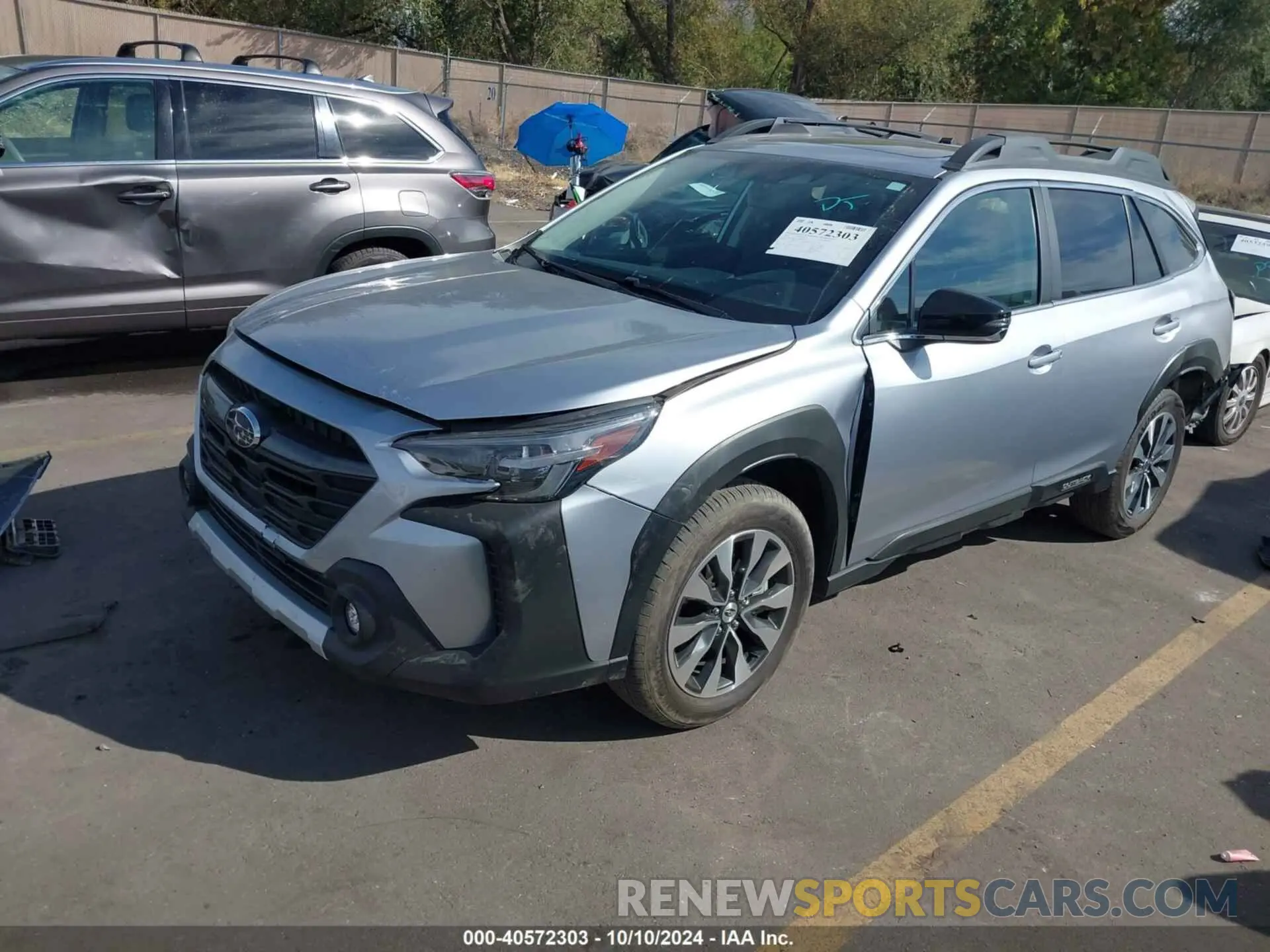 2 Photograph of a damaged car 4S4BTANC8R3168209 SUBARU OUTBACK 2024