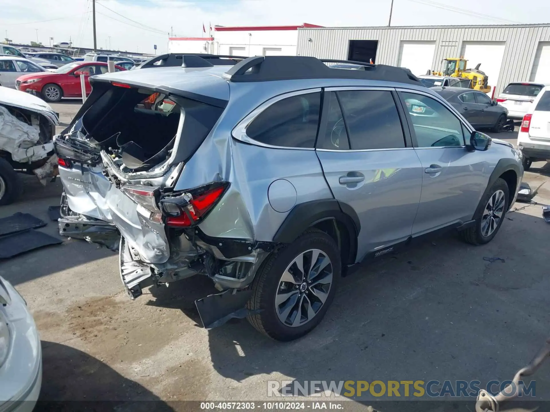 4 Photograph of a damaged car 4S4BTANC8R3168209 SUBARU OUTBACK 2024