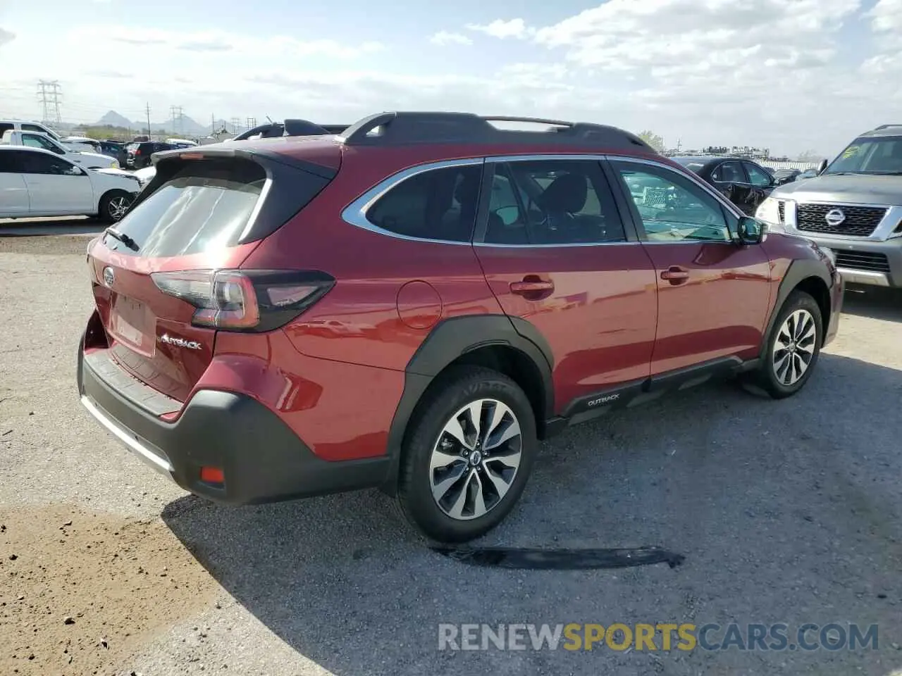 3 Photograph of a damaged car 4S4BTANC8R3171563 SUBARU OUTBACK 2024