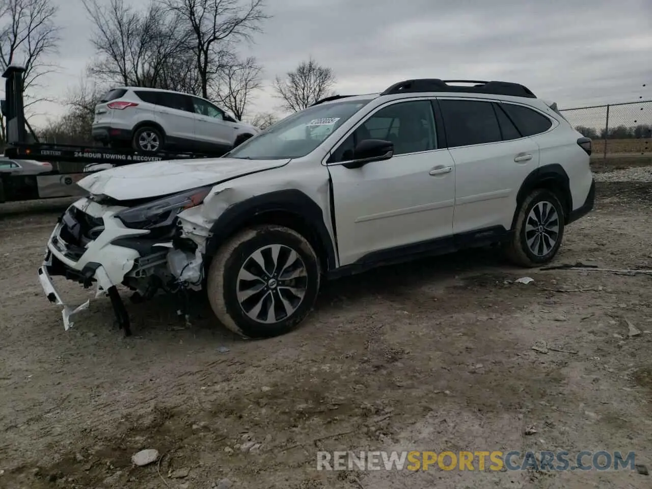 1 Photograph of a damaged car 4S4BTANC9R3113591 SUBARU OUTBACK 2024