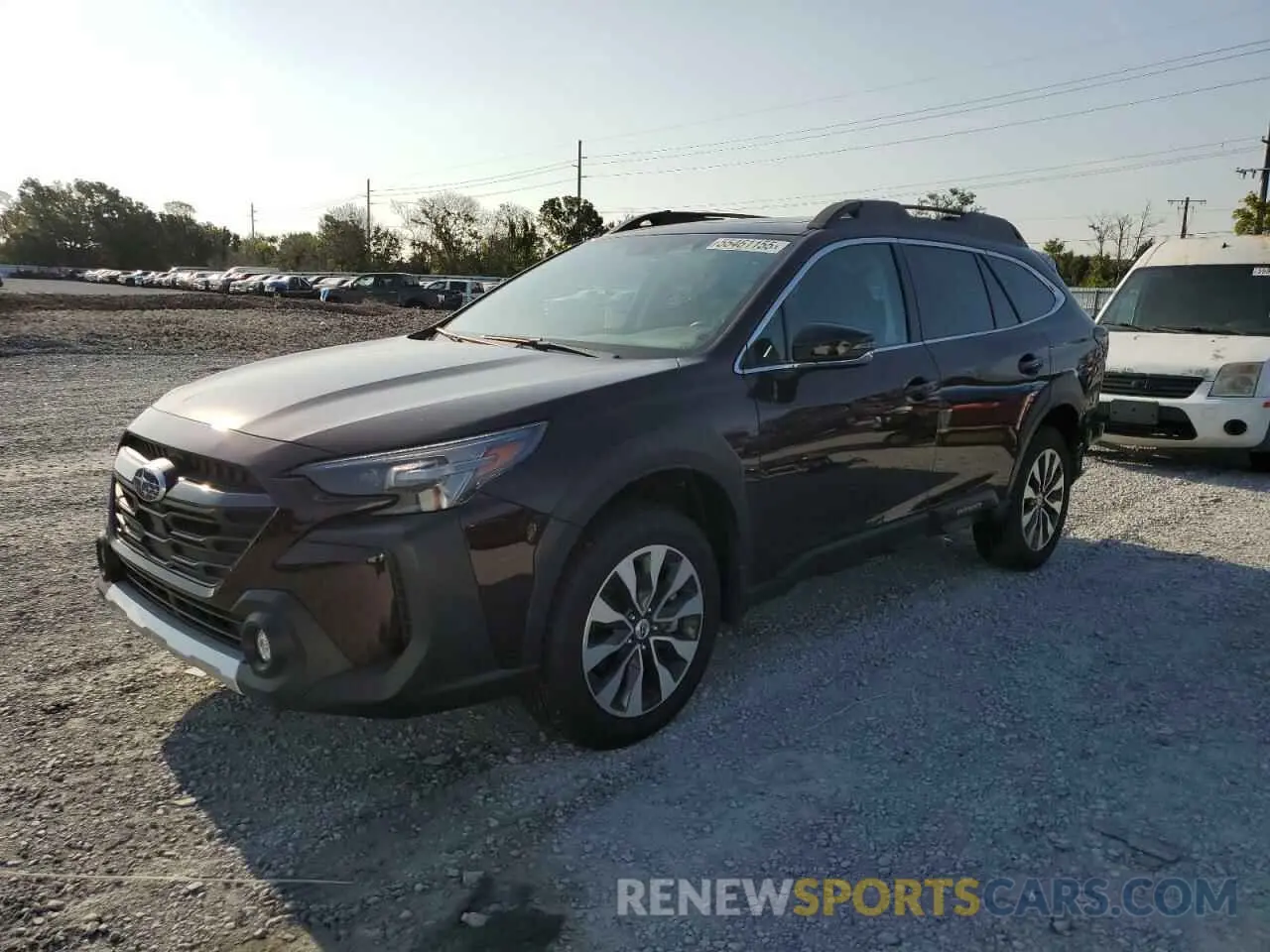 1 Photograph of a damaged car 4S4BTANC9R3206532 SUBARU OUTBACK 2024