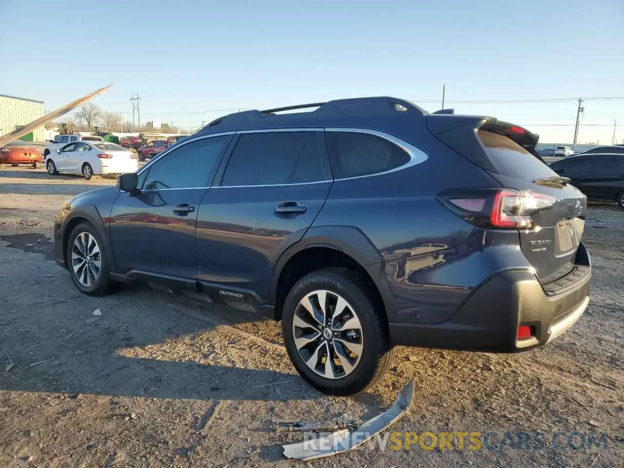 2 Photograph of a damaged car 4S4BTANC9R3235044 SUBARU OUTBACK 2024