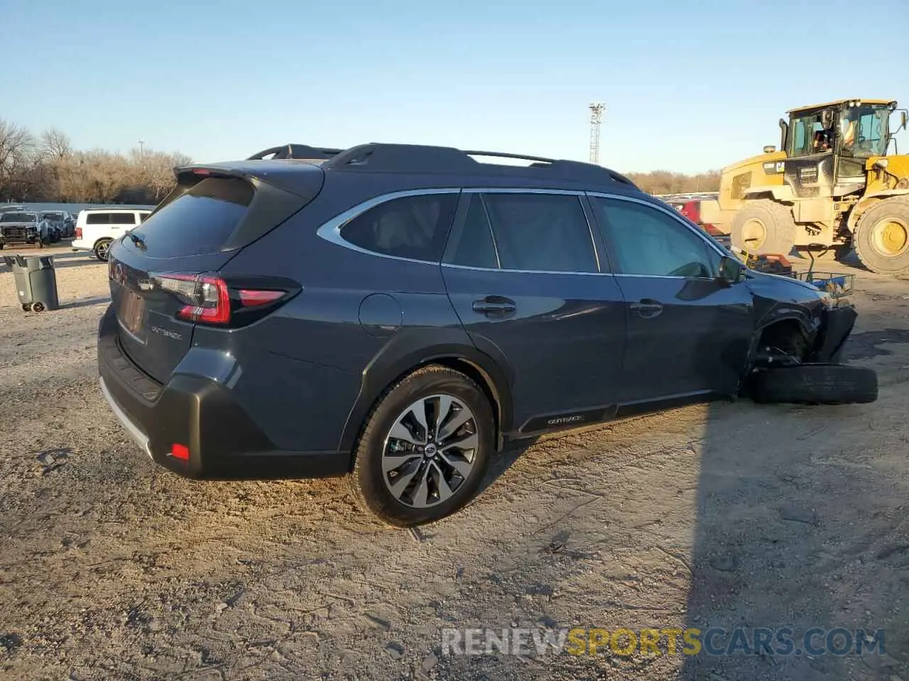 3 Photograph of a damaged car 4S4BTANC9R3235044 SUBARU OUTBACK 2024