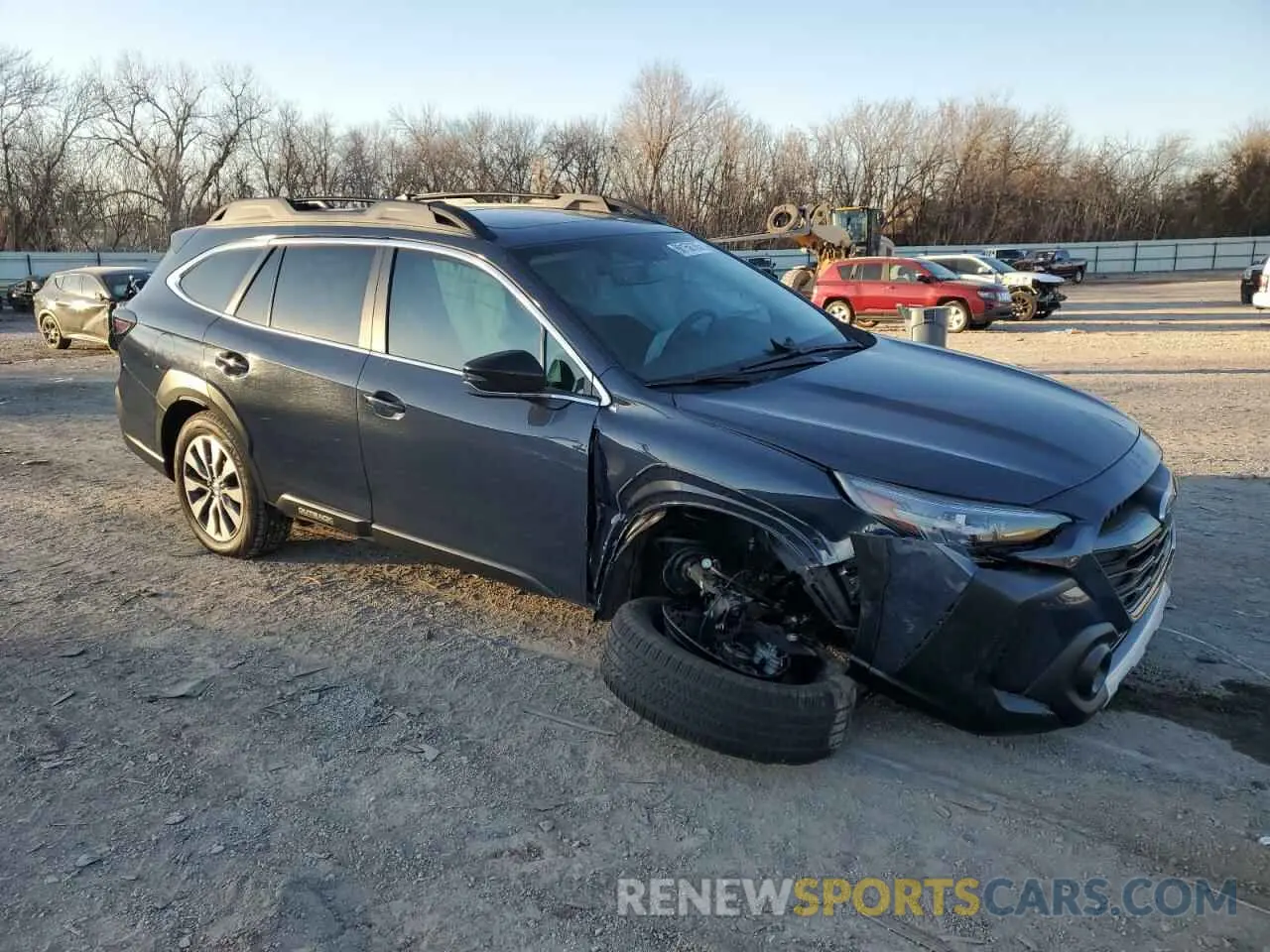 4 Photograph of a damaged car 4S4BTANC9R3235044 SUBARU OUTBACK 2024