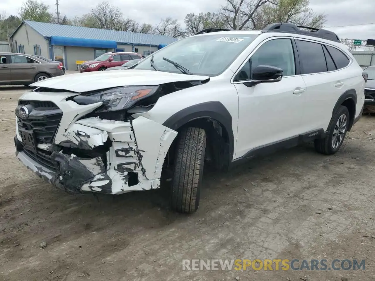 1 Photograph of a damaged car 4S4BTANC9R3293798 SUBARU OUTBACK 2024