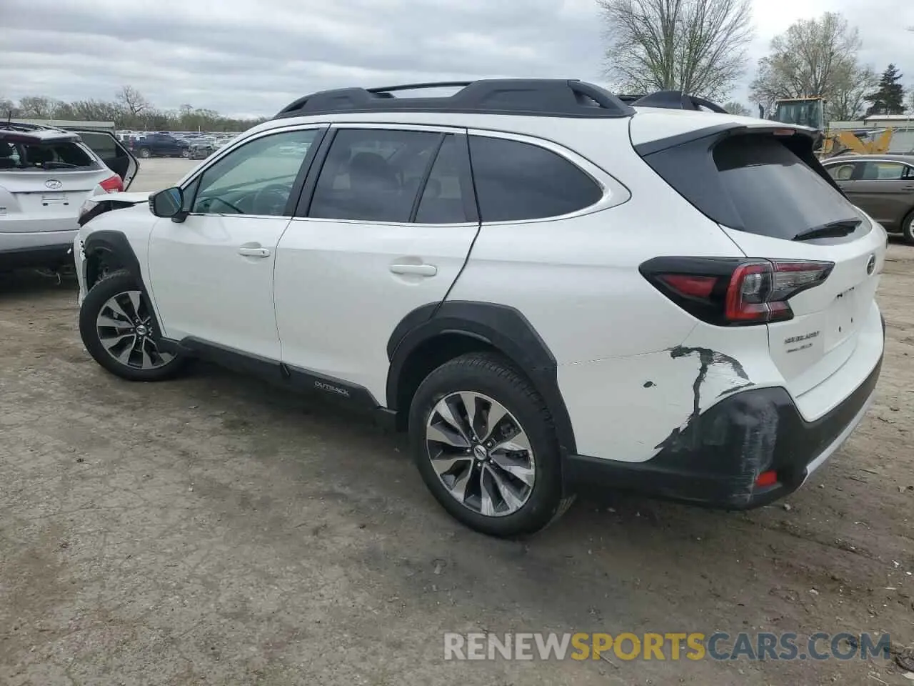 2 Photograph of a damaged car 4S4BTANC9R3293798 SUBARU OUTBACK 2024