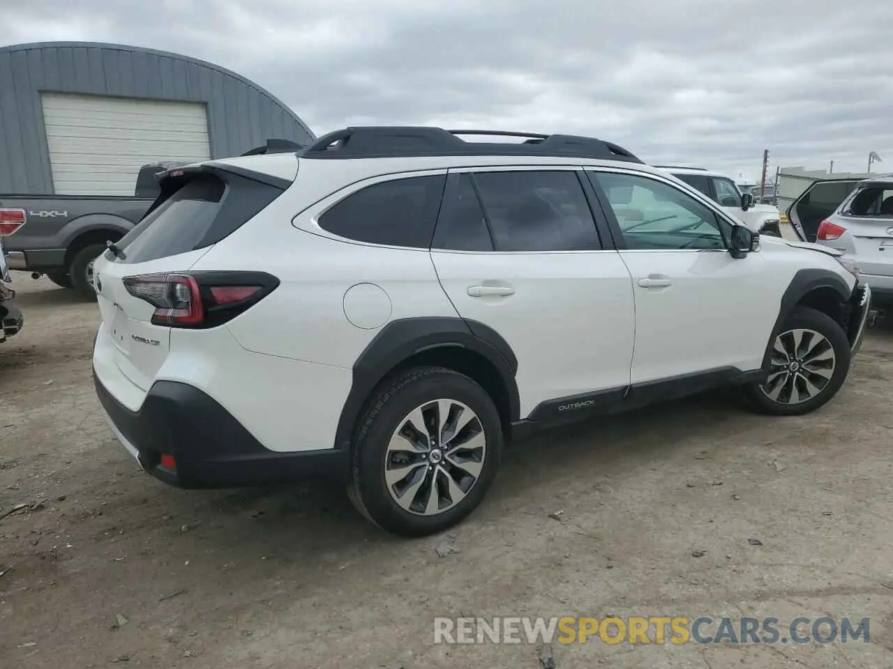 3 Photograph of a damaged car 4S4BTANC9R3293798 SUBARU OUTBACK 2024