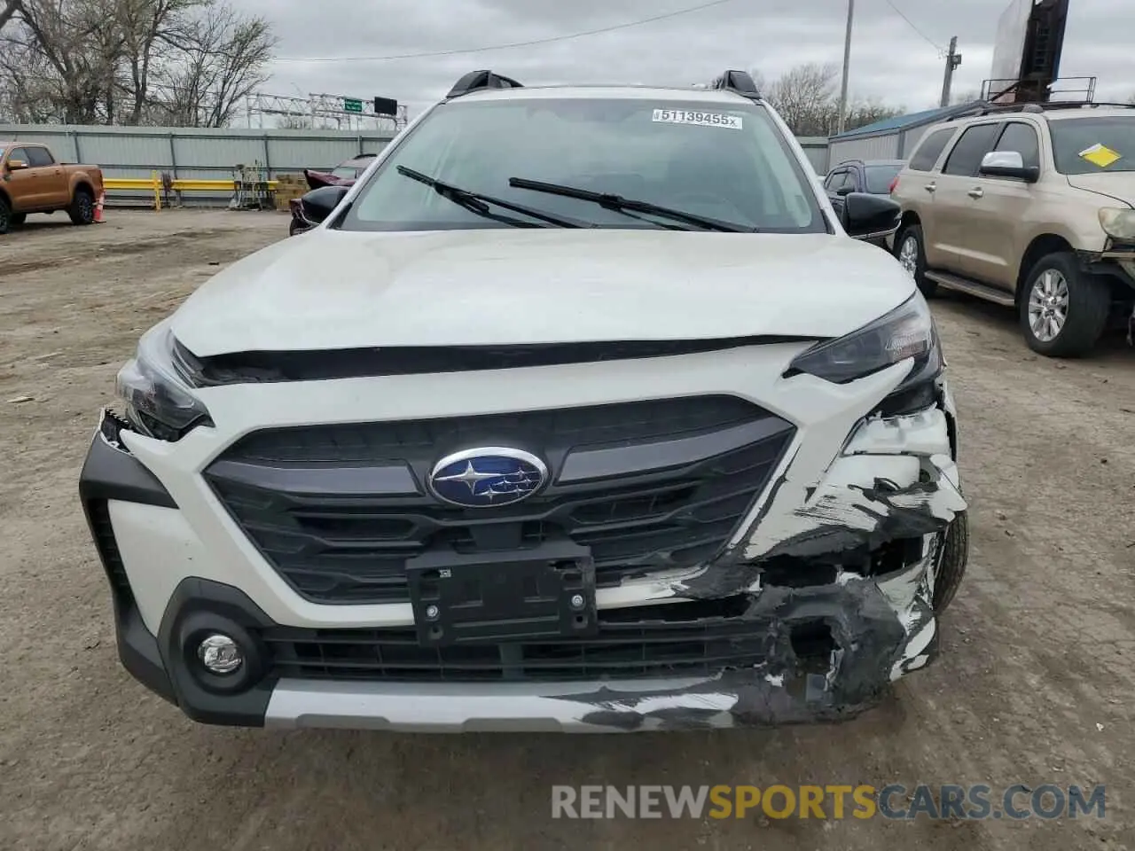 5 Photograph of a damaged car 4S4BTANC9R3293798 SUBARU OUTBACK 2024