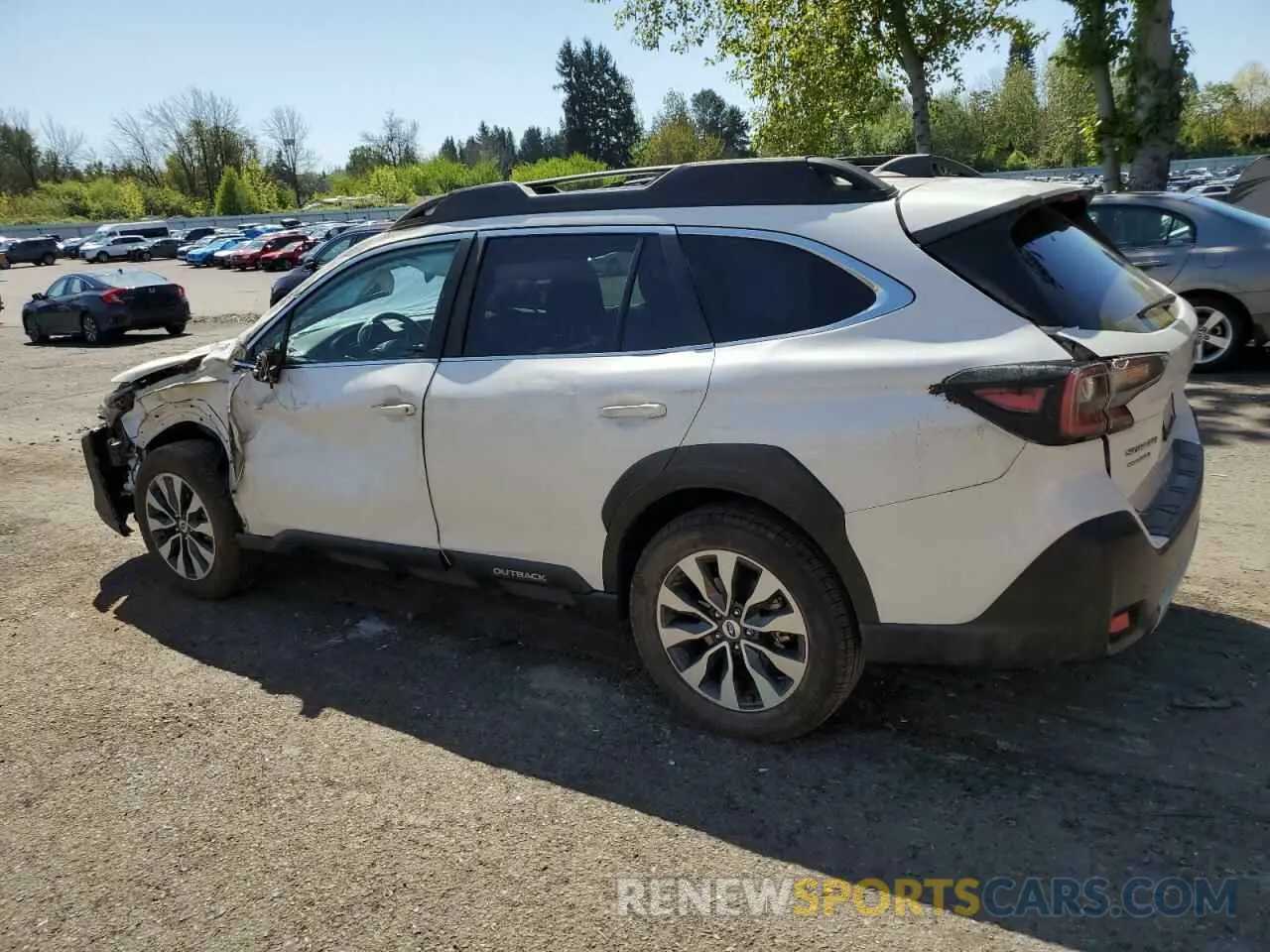 2 Photograph of a damaged car 4S4BTANCXR3111008 SUBARU OUTBACK 2024