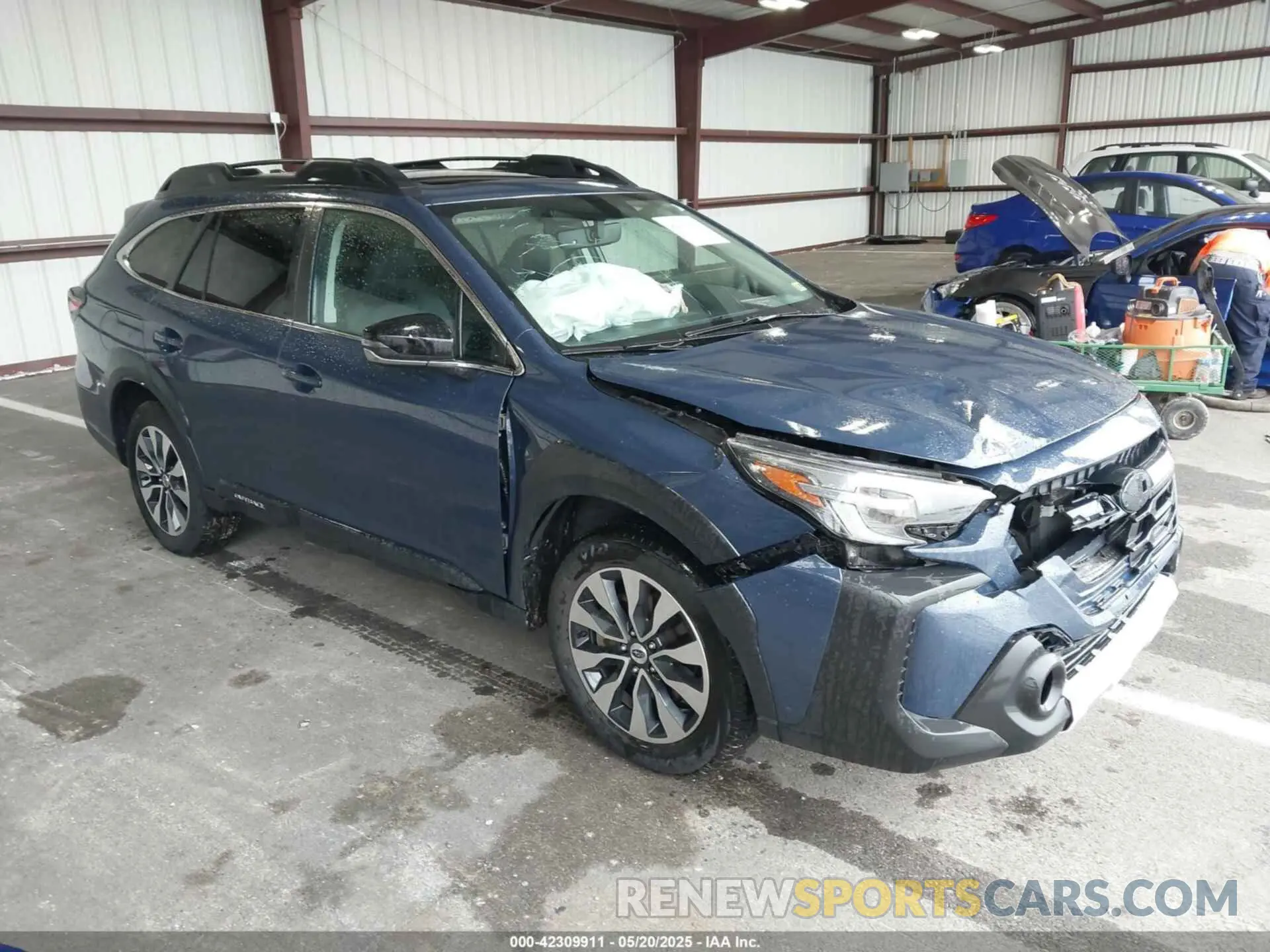 1 Photograph of a damaged car 4S4BTANCXR3138936 SUBARU OUTBACK 2024