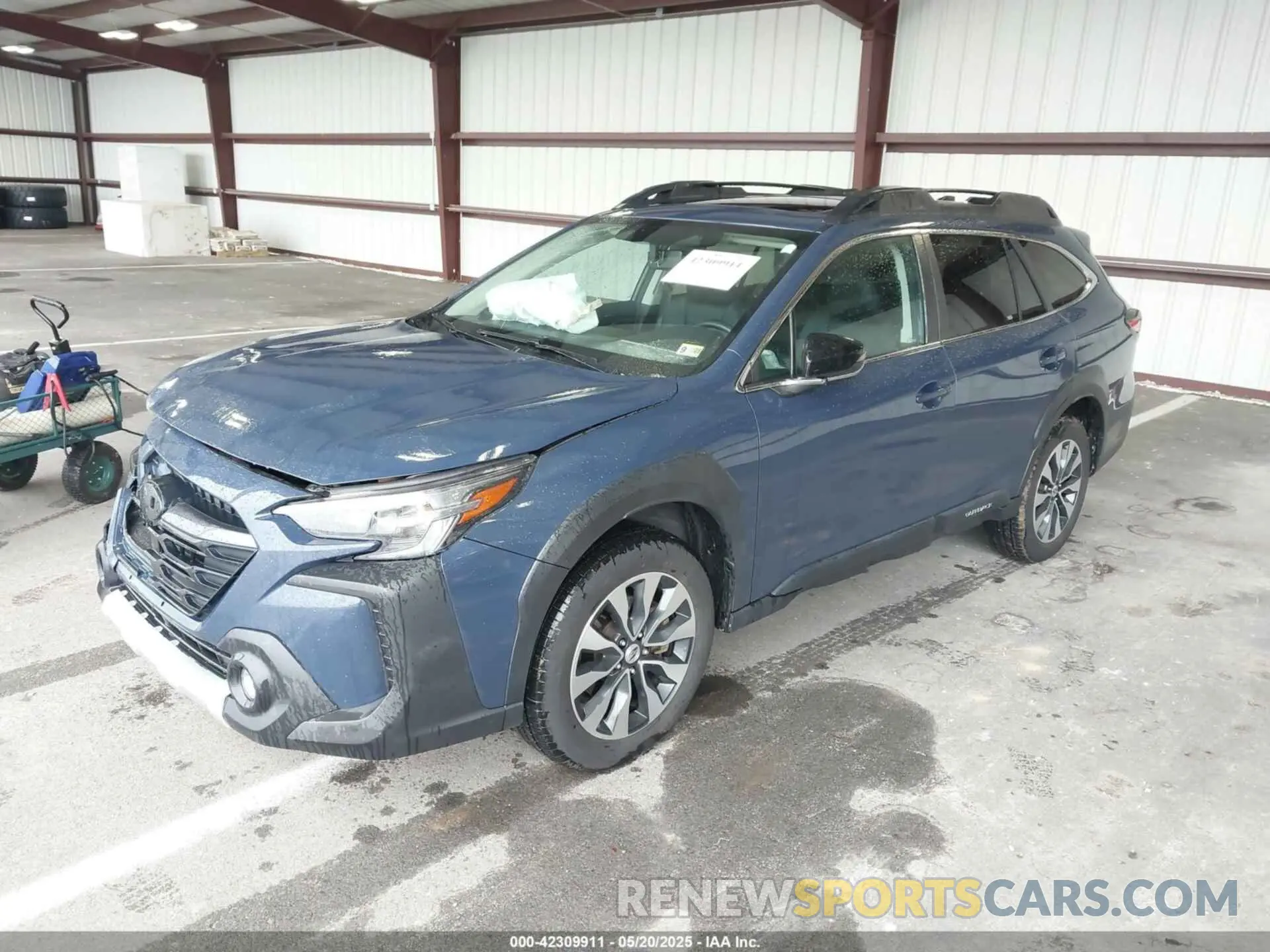 2 Photograph of a damaged car 4S4BTANCXR3138936 SUBARU OUTBACK 2024