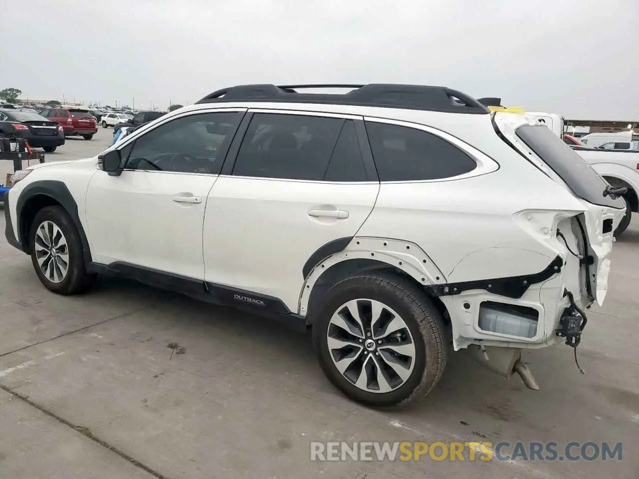 2 Photograph of a damaged car 4S4BTANCXR3209858 SUBARU OUTBACK 2024