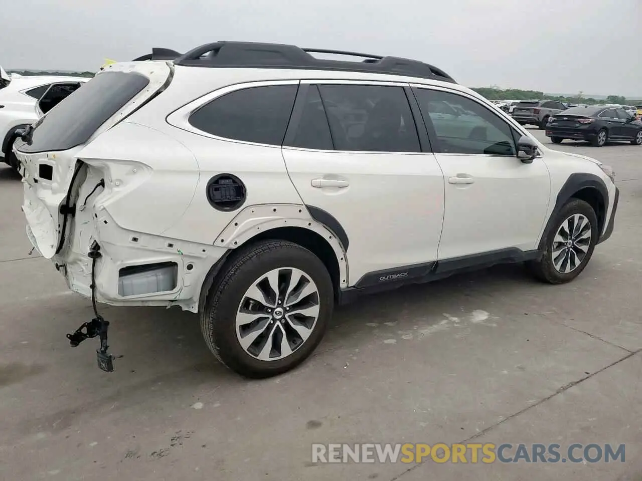 3 Photograph of a damaged car 4S4BTANCXR3209858 SUBARU OUTBACK 2024