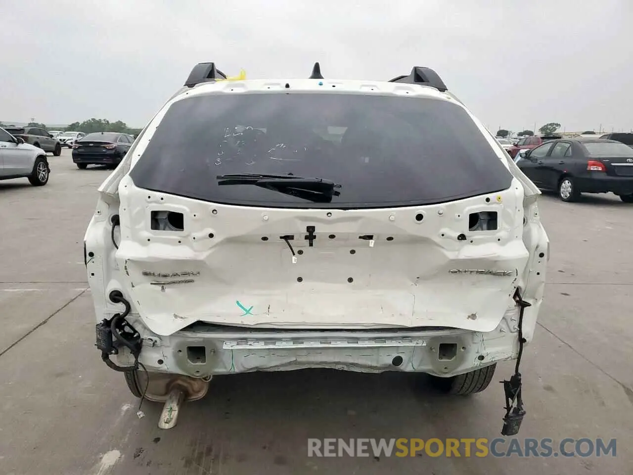 6 Photograph of a damaged car 4S4BTANCXR3209858 SUBARU OUTBACK 2024