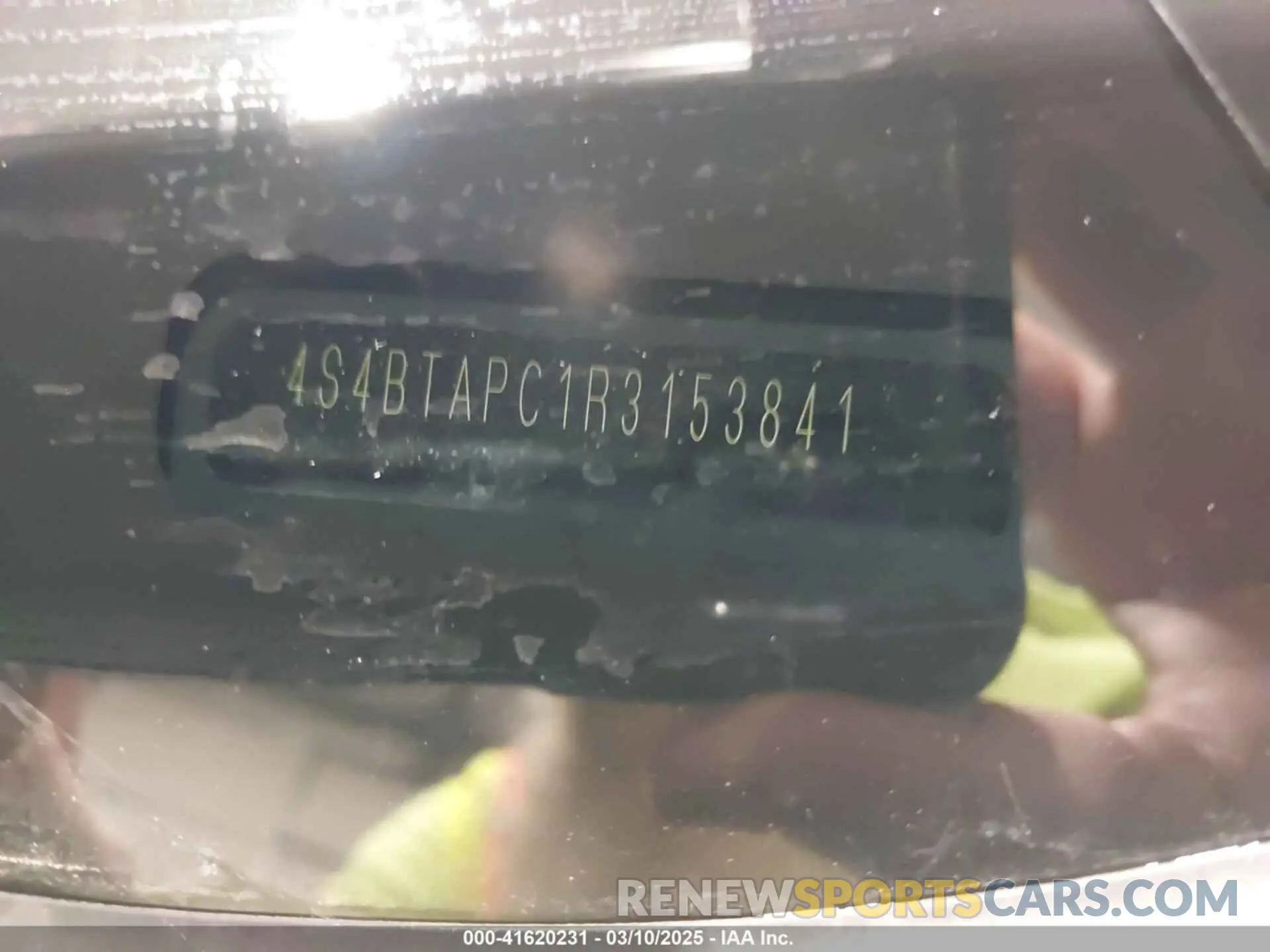 9 Photograph of a damaged car 4S4BTAPC1R3153841 SUBARU OUTBACK 2024