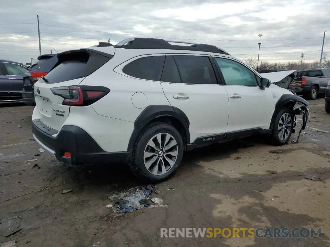 3 Photograph of a damaged car 4S4BTAPC3R3183567 SUBARU OUTBACK 2024