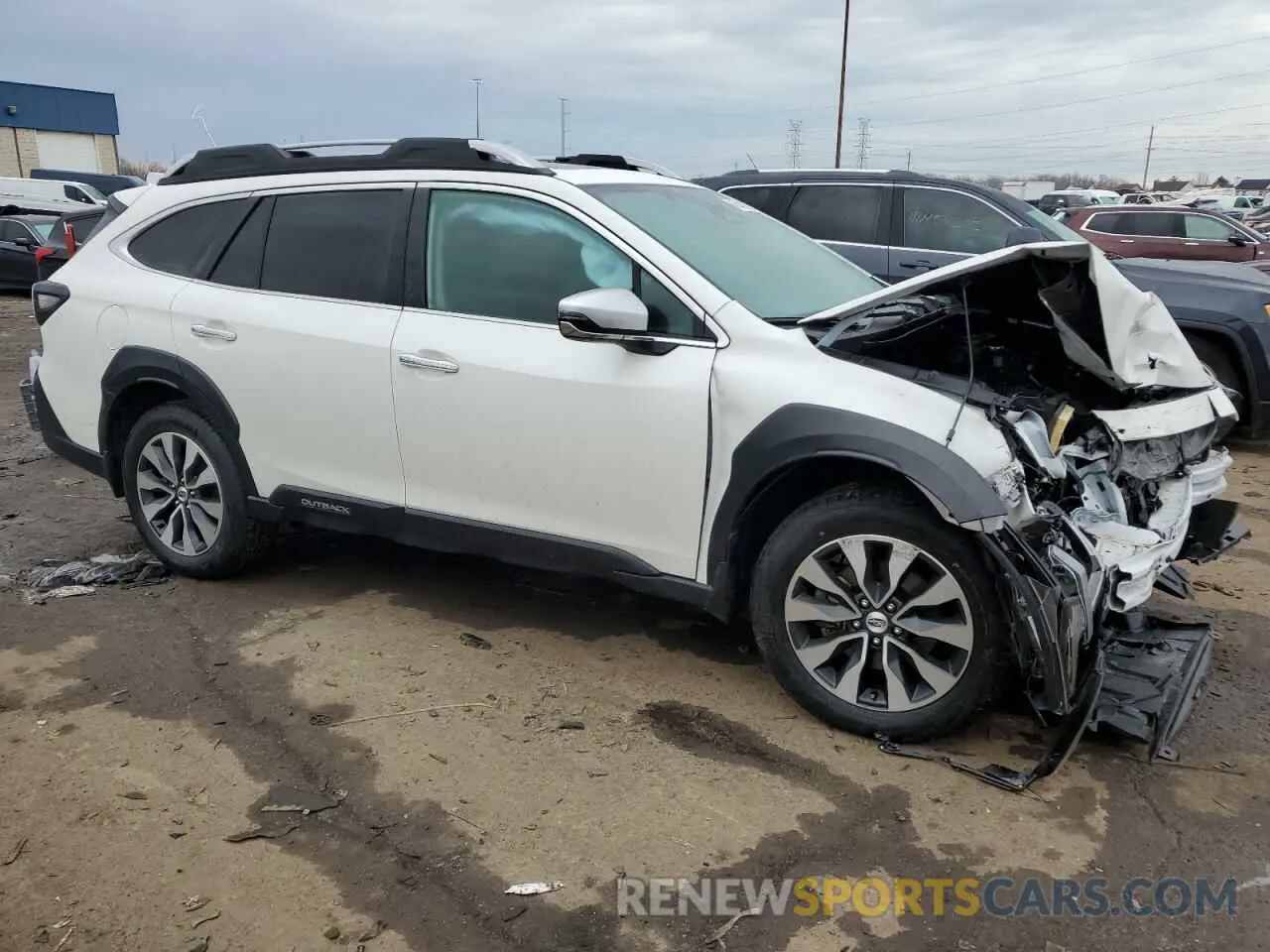 4 Photograph of a damaged car 4S4BTAPC3R3183567 SUBARU OUTBACK 2024