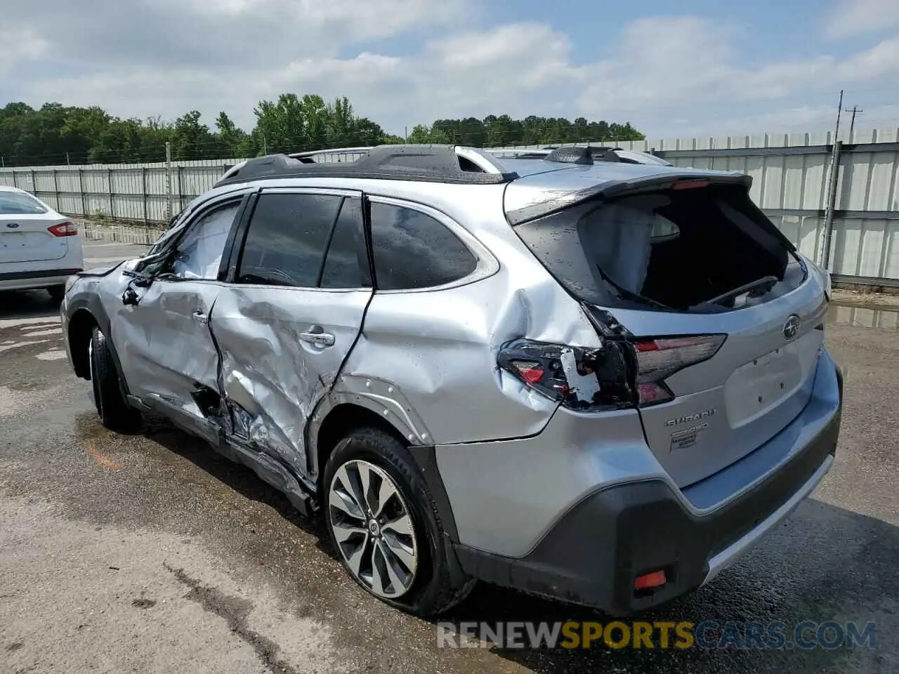 2 Photograph of a damaged car 4S4BTAPC3R3295544 SUBARU OUTBACK 2024