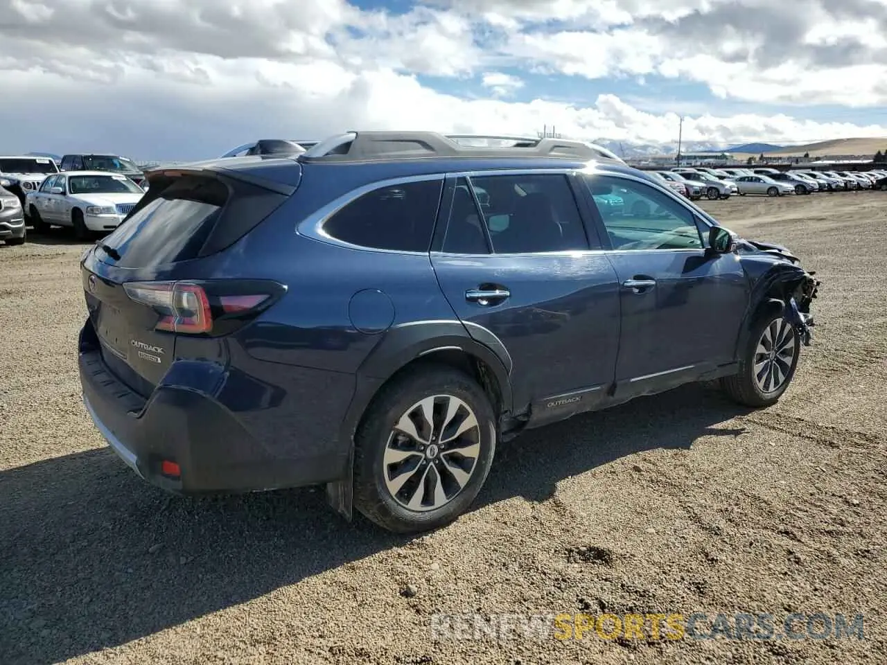 3 Photograph of a damaged car 4S4BTAPC5R3295755 SUBARU OUTBACK 2024