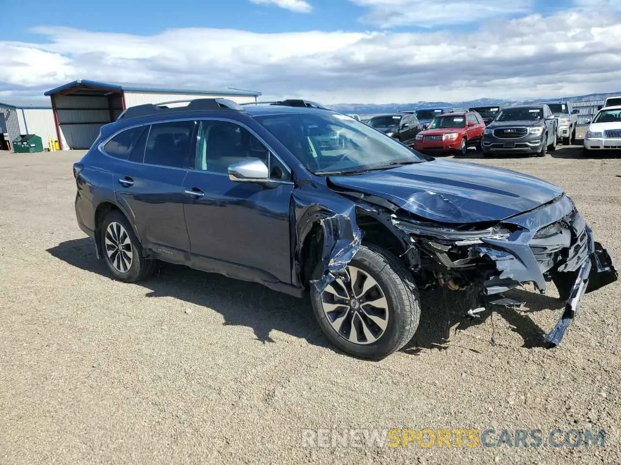 4 Photograph of a damaged car 4S4BTAPC5R3295755 SUBARU OUTBACK 2024