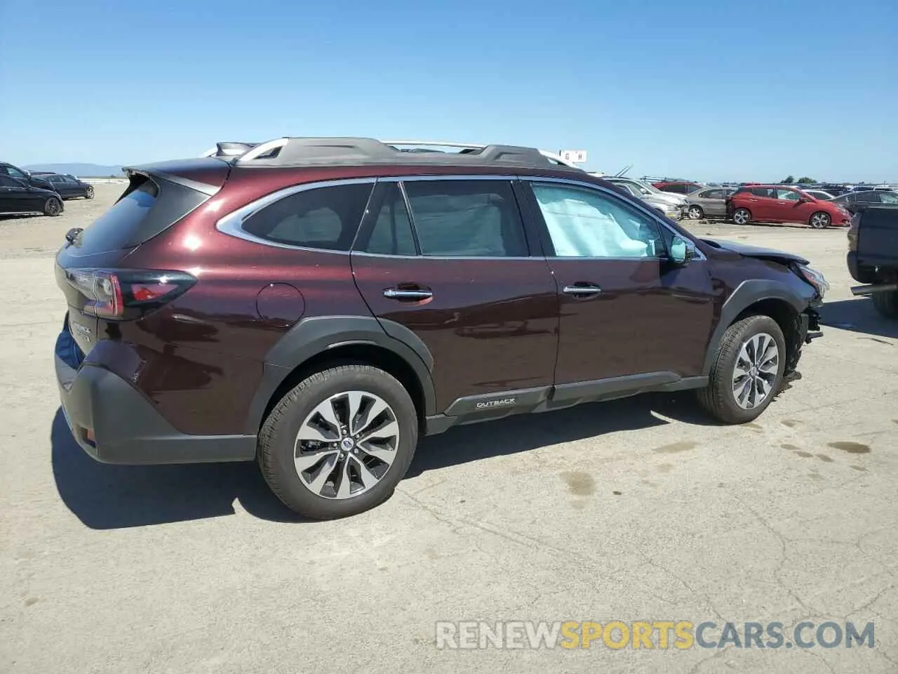 3 Photograph of a damaged car 4S4BTAPC6R3175236 SUBARU OUTBACK 2024