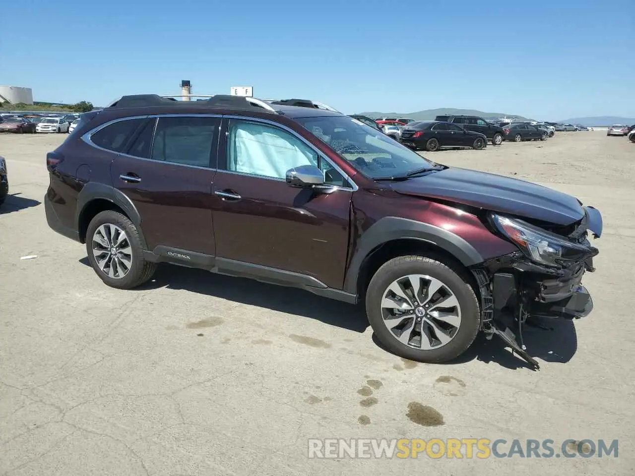 4 Photograph of a damaged car 4S4BTAPC6R3175236 SUBARU OUTBACK 2024