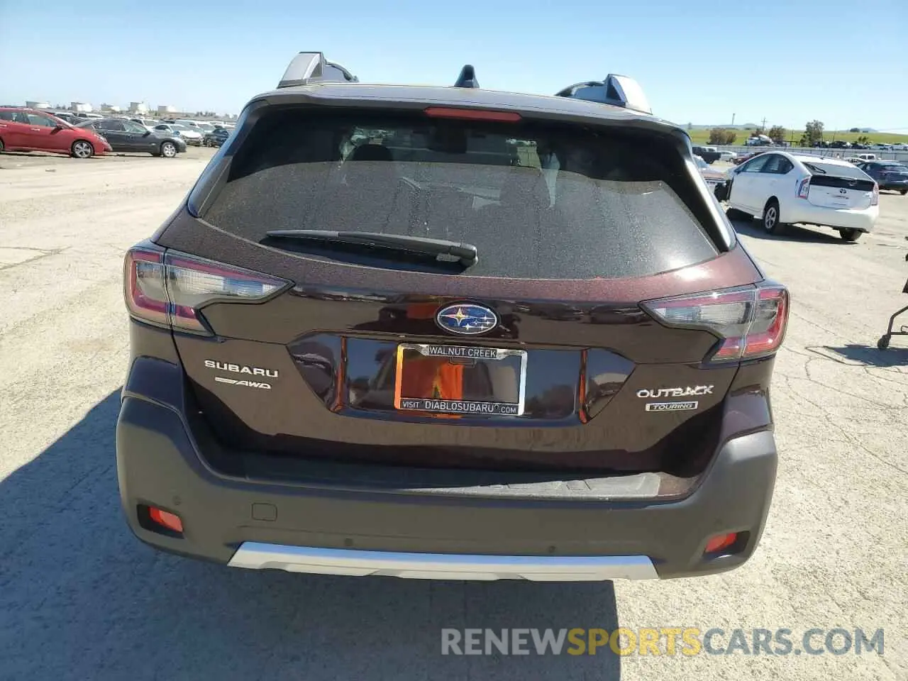 6 Photograph of a damaged car 4S4BTAPC6R3175236 SUBARU OUTBACK 2024
