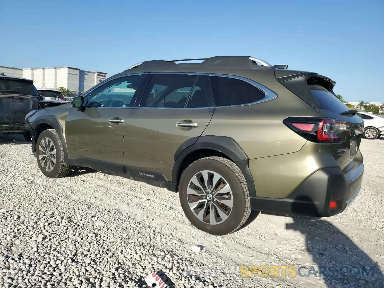 2 Photograph of a damaged car 4S4BTAPC6R3216772 SUBARU OUTBACK 2024