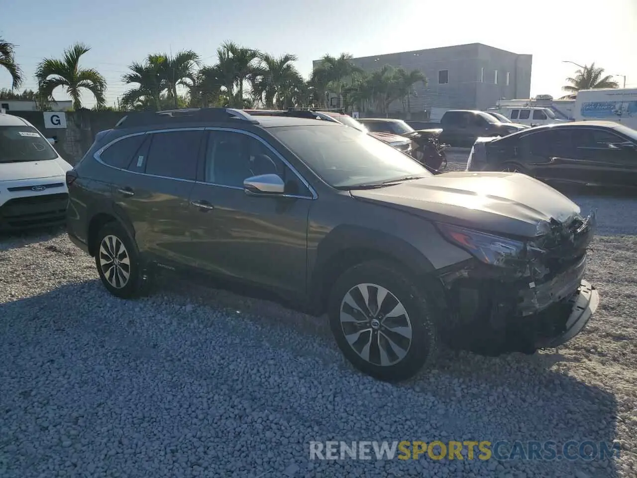 4 Photograph of a damaged car 4S4BTAPC6R3216772 SUBARU OUTBACK 2024